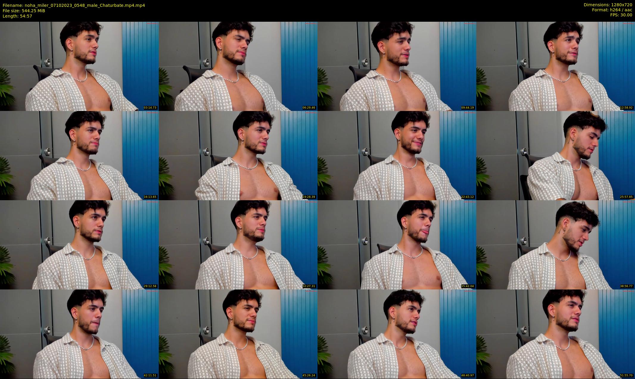 noha_miler — 55 minute Chaturbate male cam show recording, 720p, Oct 7, 2023
