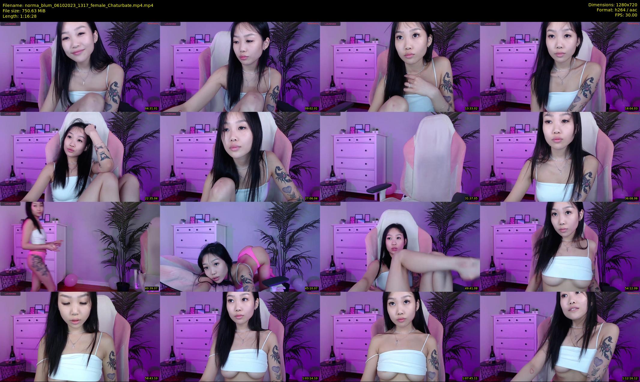 norma_blum — 77 minute Chaturbate female cam show recording, 720p, Oct 6, 2023