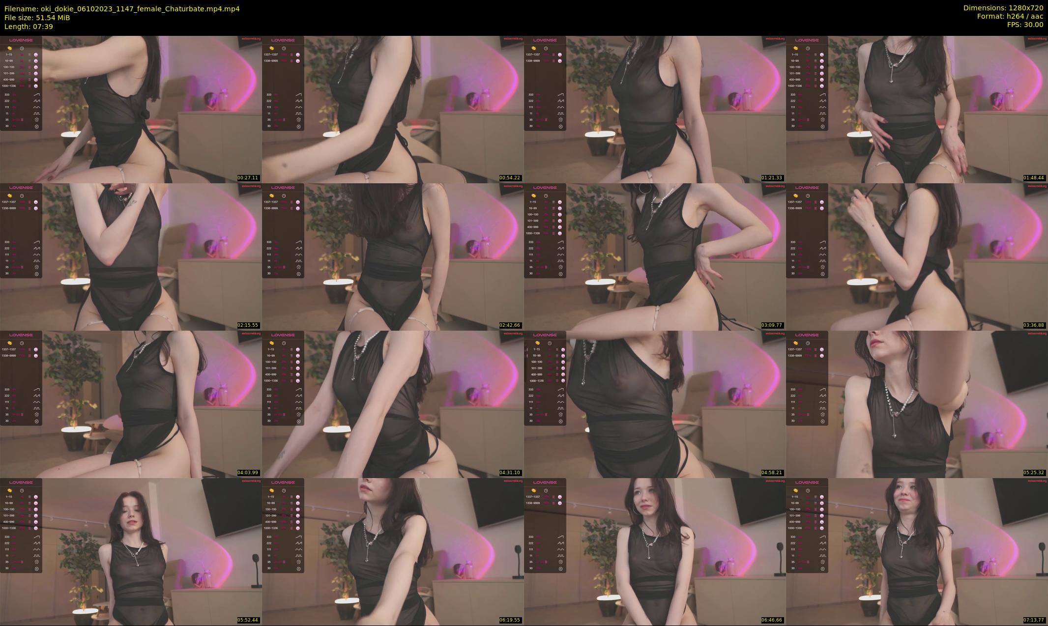 oki_dokie — 8 minute Chaturbate female cam show recording, 720p, Oct 6, 2023