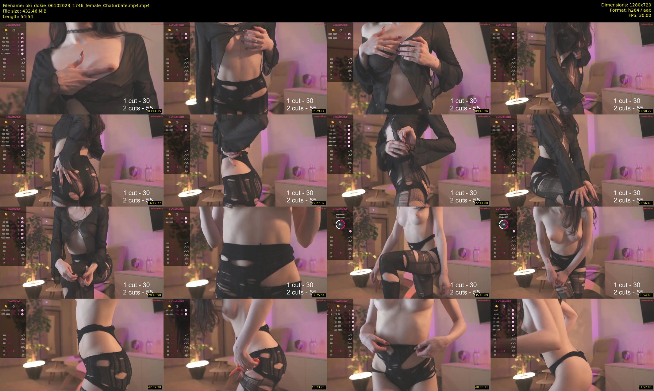 oki_dokie — 55 minute Chaturbate female cam show recording, 720p, Oct 6, 2023
