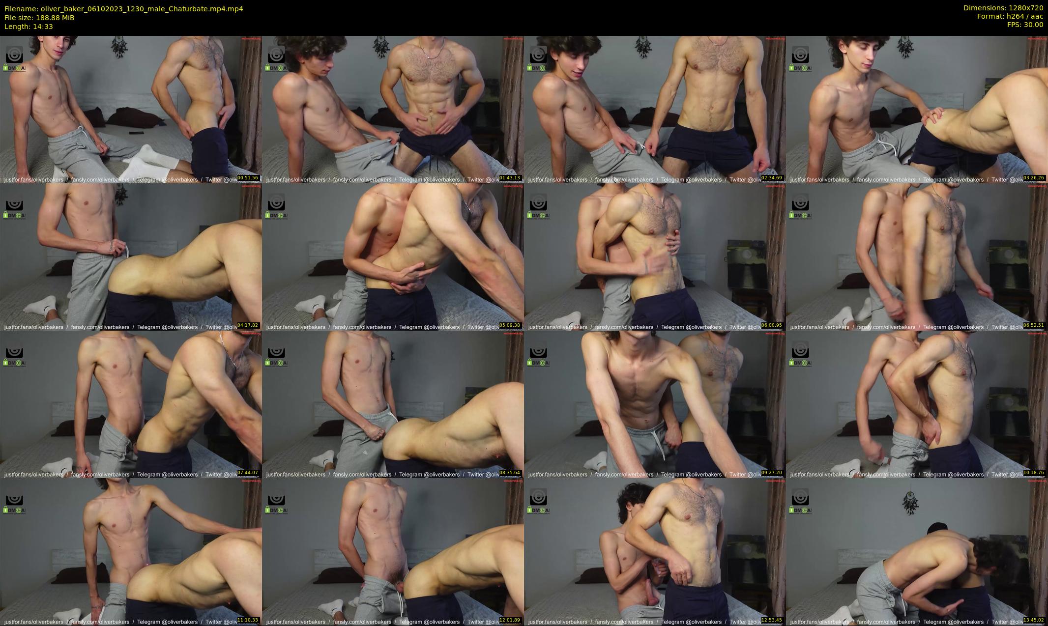 oliver_baker — 15 minute Chaturbate male cam show recording, 720p, Oct 6, 2023
