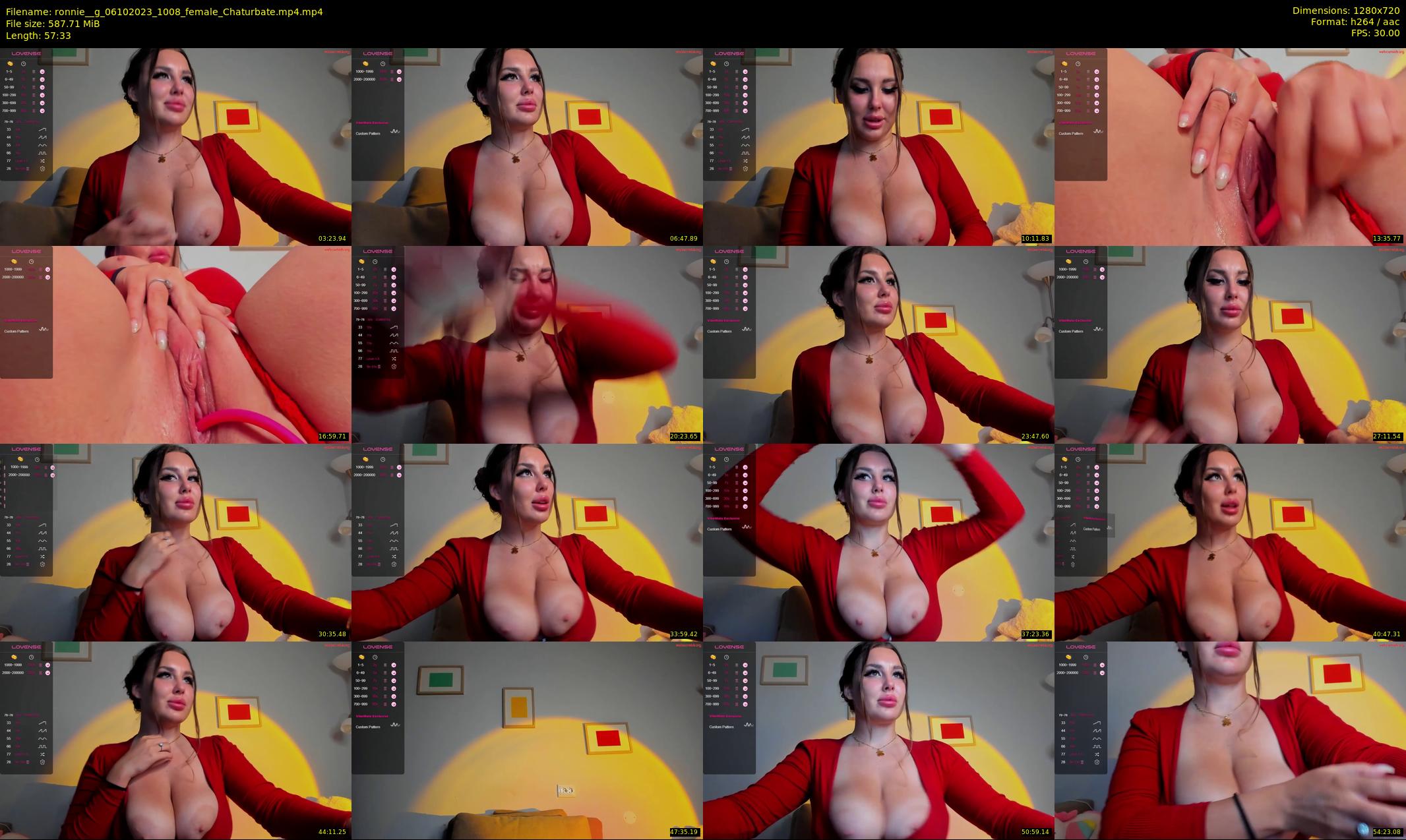 ronnie__g — 58 minute Chaturbate female cam show recording, 720p, Oct 6, 2023