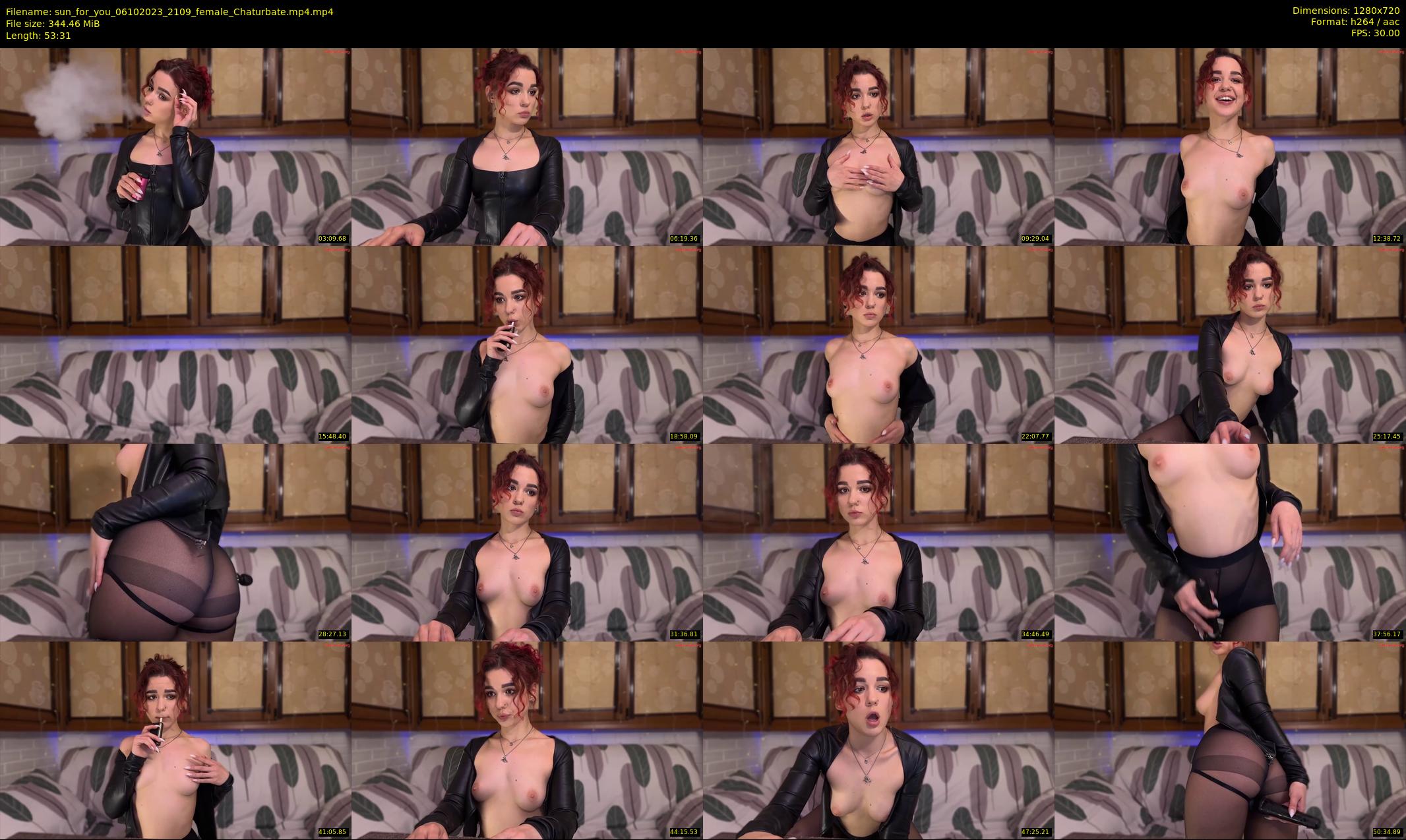 sun_for_you — 54 minute Chaturbate female cam show recording, 720p, Oct 6, 2023