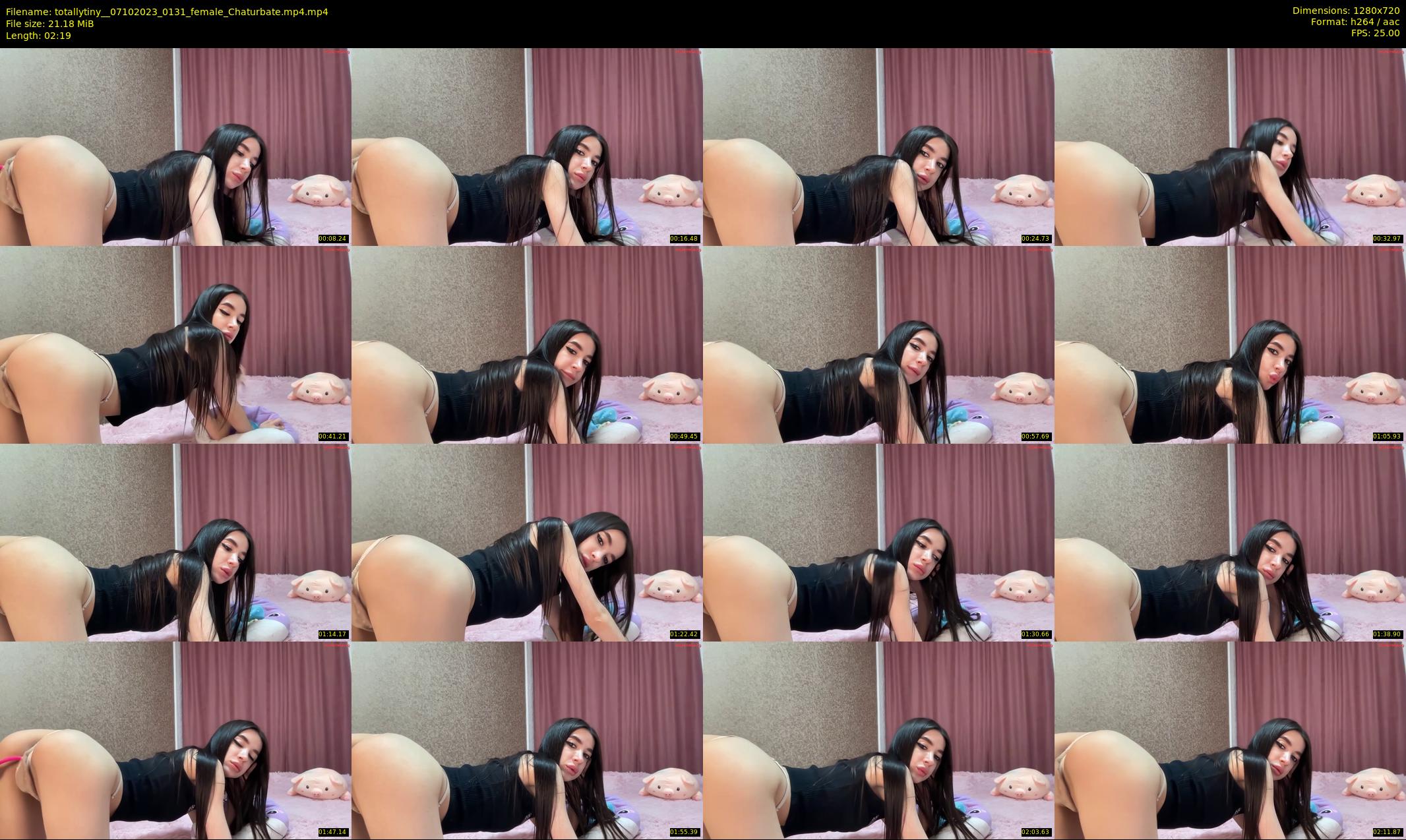 totallytiny_ — 3 minute Chaturbate female cam show recording, 720p, Oct 7, 2023