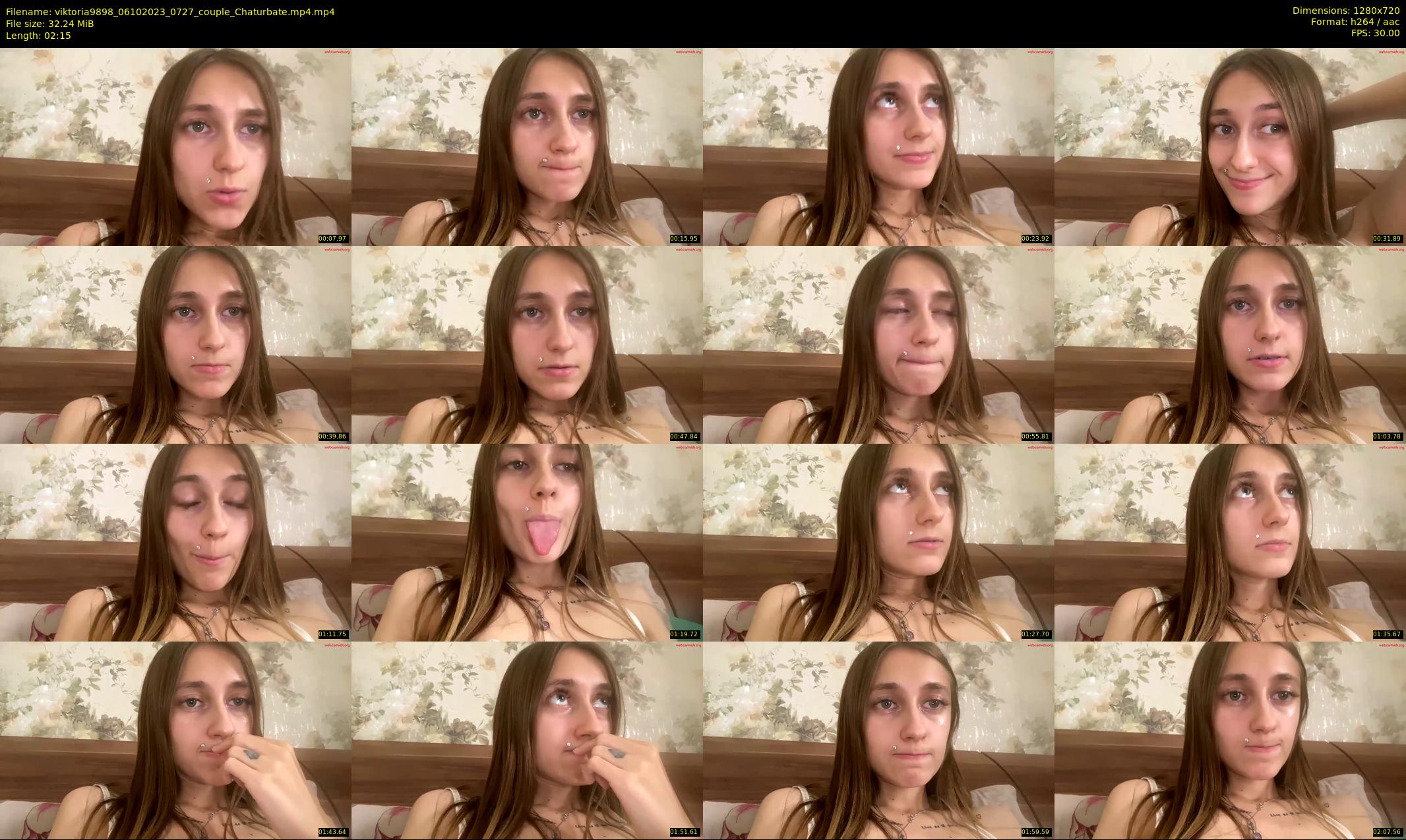 viktoria9898 — 3 minute Chaturbate couple cam show recording, 720p, Oct 6, 2023