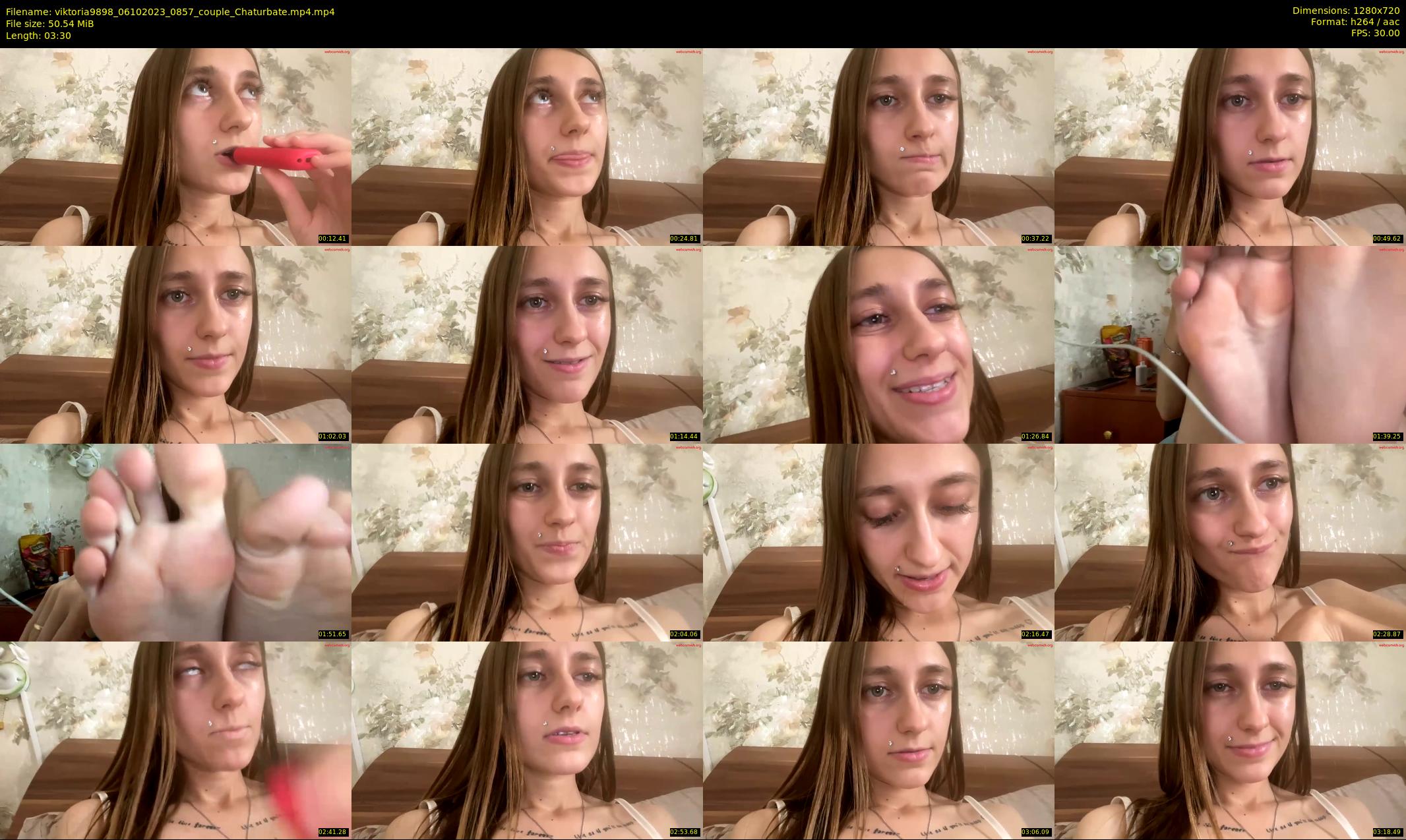 viktoria9898 — 4 minute Chaturbate couple cam show recording, 720p, Oct 6, 2023