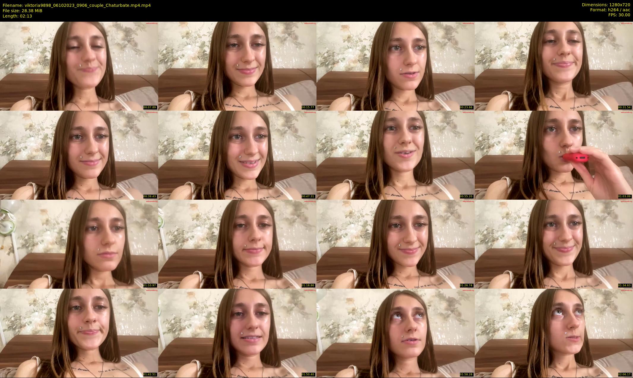 viktoria9898 — 3 minute Chaturbate couple cam show recording, 720p, Oct 6, 2023