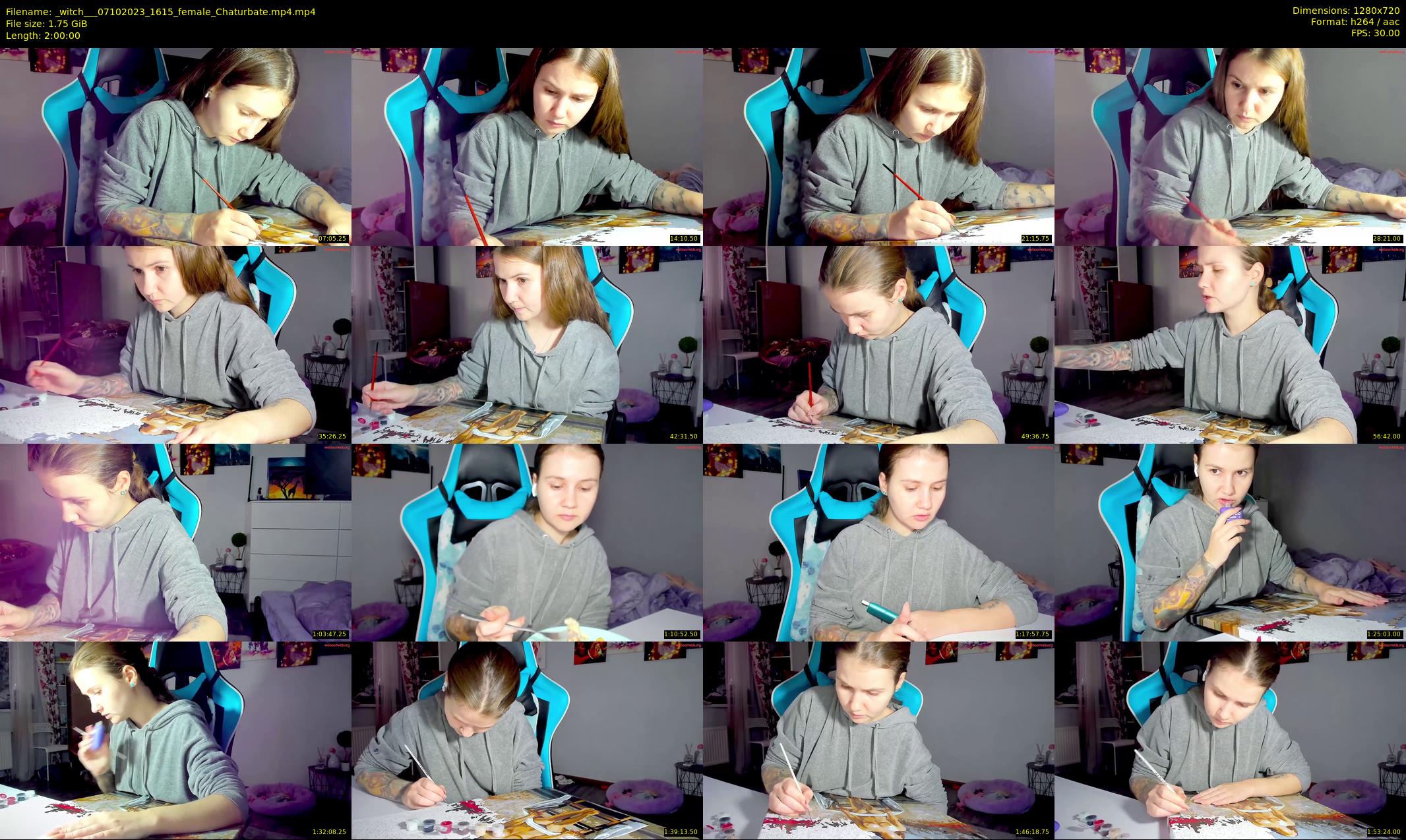 _witch__ — 120 minute Chaturbate female cam show recording, 720p, Oct 7, 2023