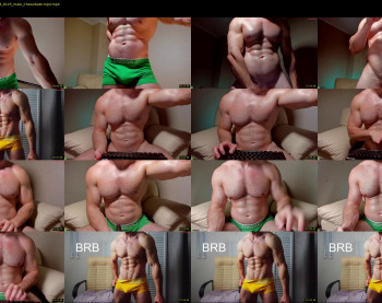 adam_muscle_ — 70 minute Chaturbate male cam show recording, 720p, Oct 8, 2023