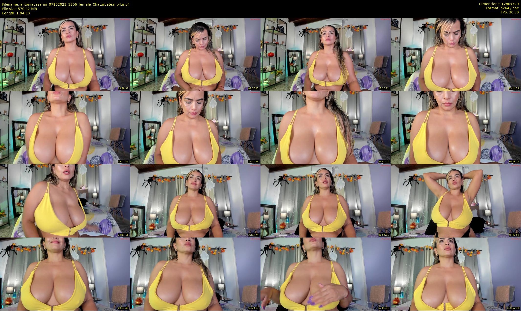 antoniacasarini — 65 minute Chaturbate female cam show recording, 720p, Oct 7, 2023
