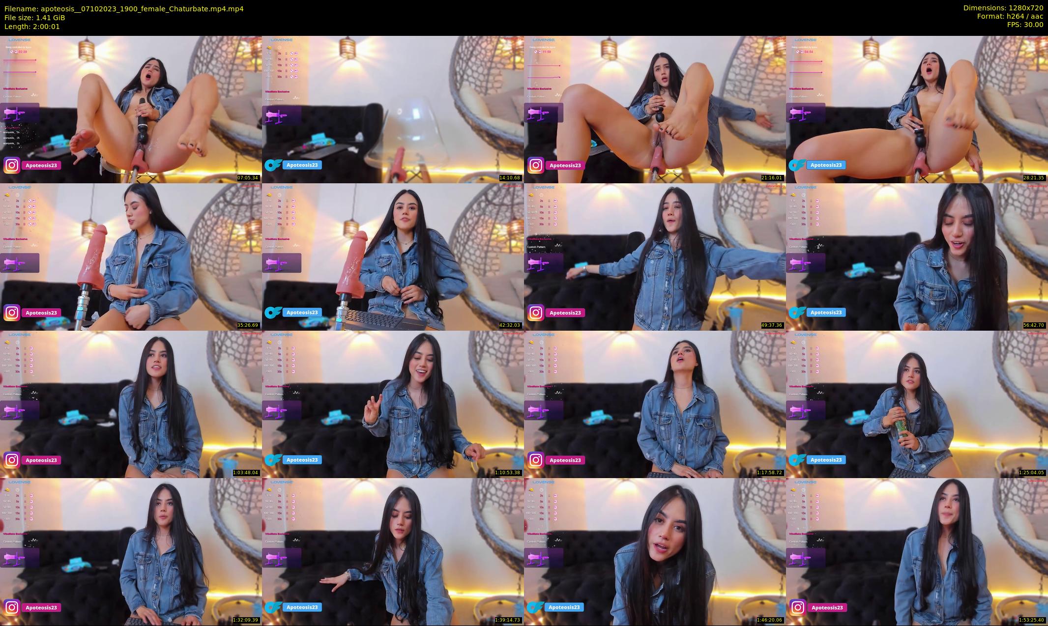 apoteosis_ — 121 minute Chaturbate female cam show recording, 720p, Oct 7, 2023