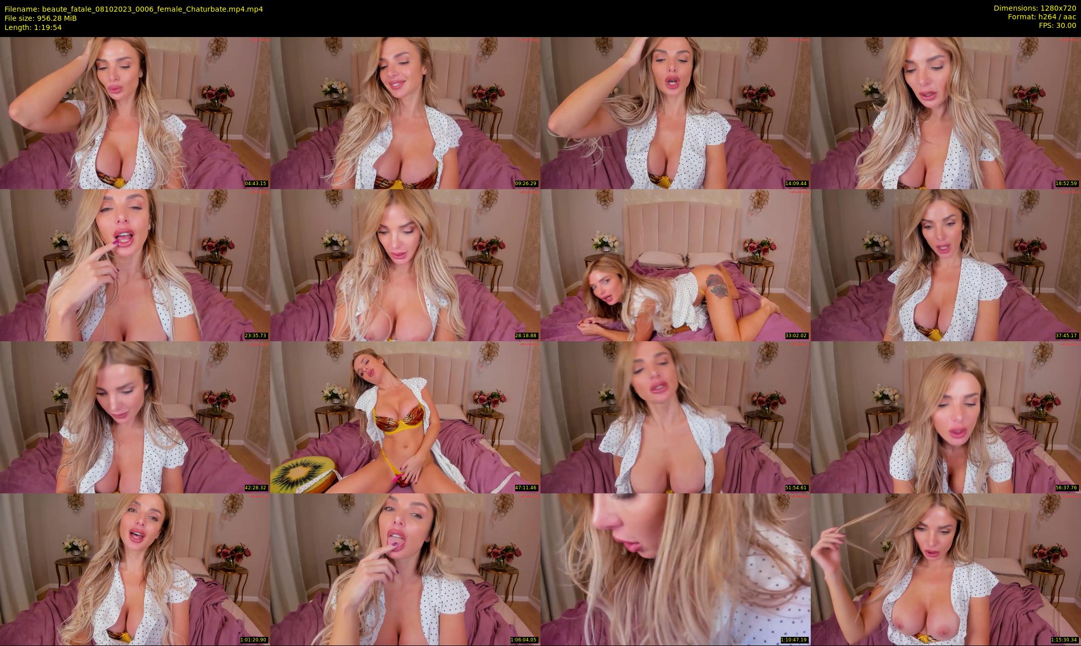 beaute_fatale — 80 minute Chaturbate female cam show recording, 720p, Oct 8, 2023