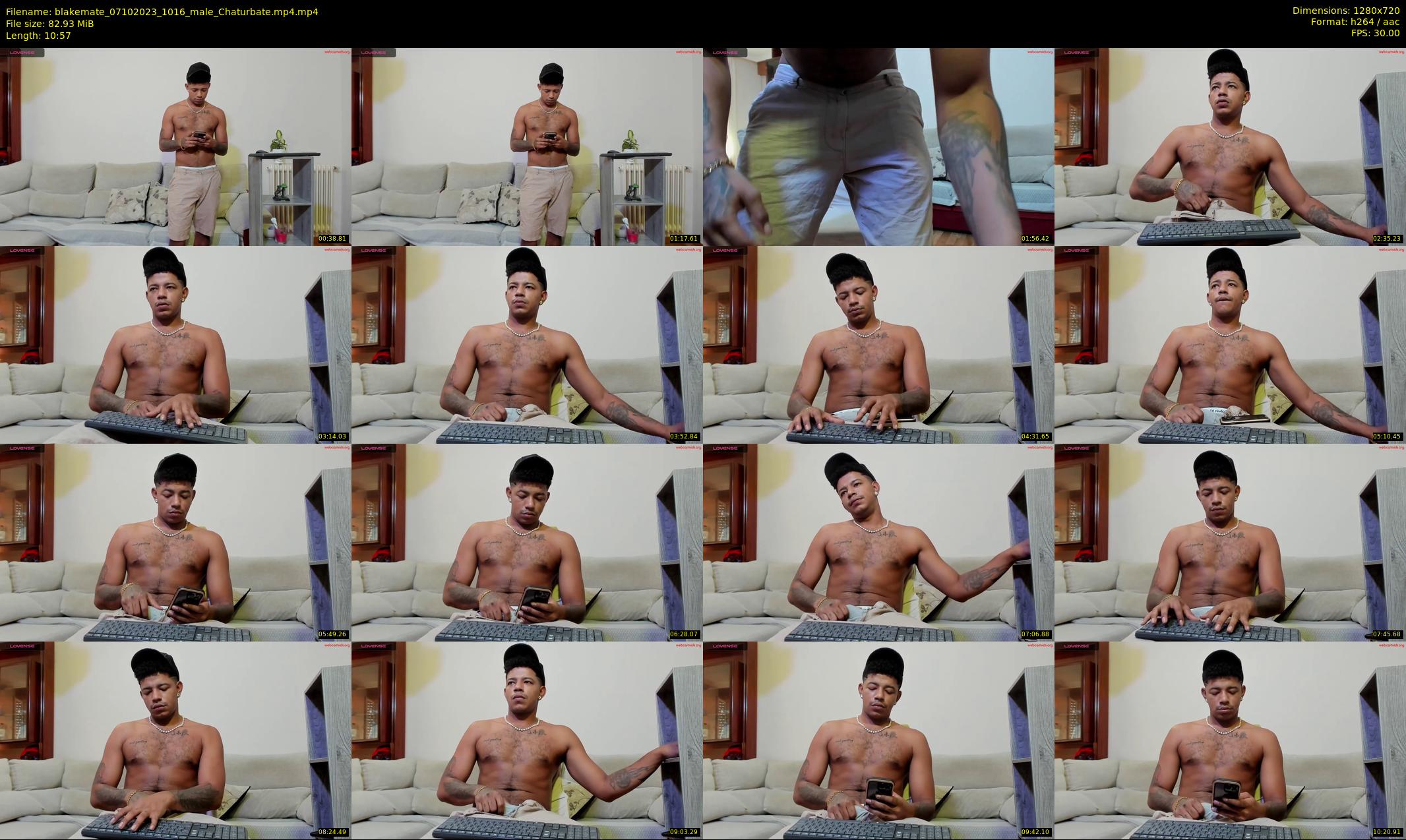 blakemate — 11 minute Chaturbate male cam show recording, 720p, Oct 7, 2023