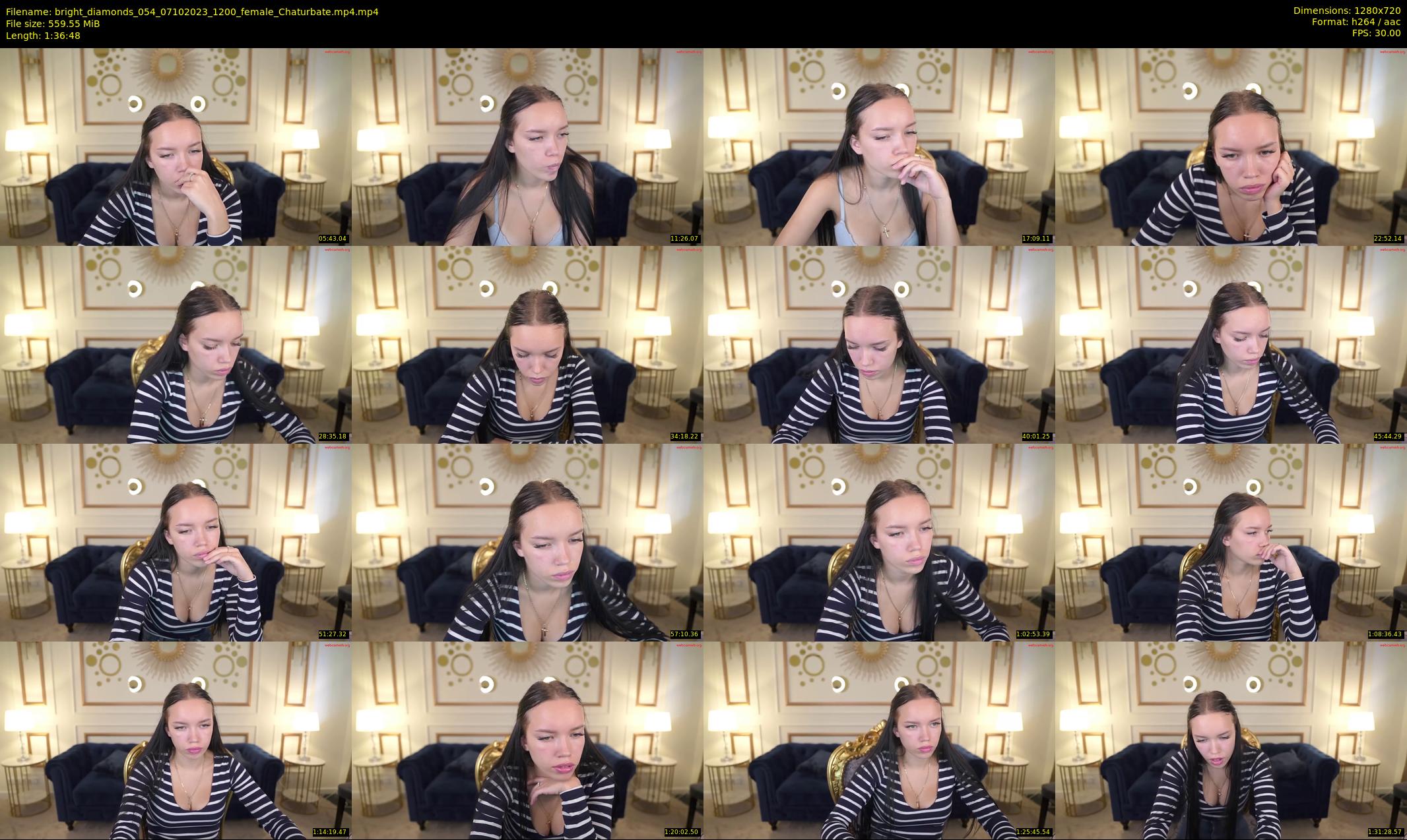 bright_diamonds_054 — 97 minute Chaturbate couple cam show recording, 720p, Oct 7, 2023