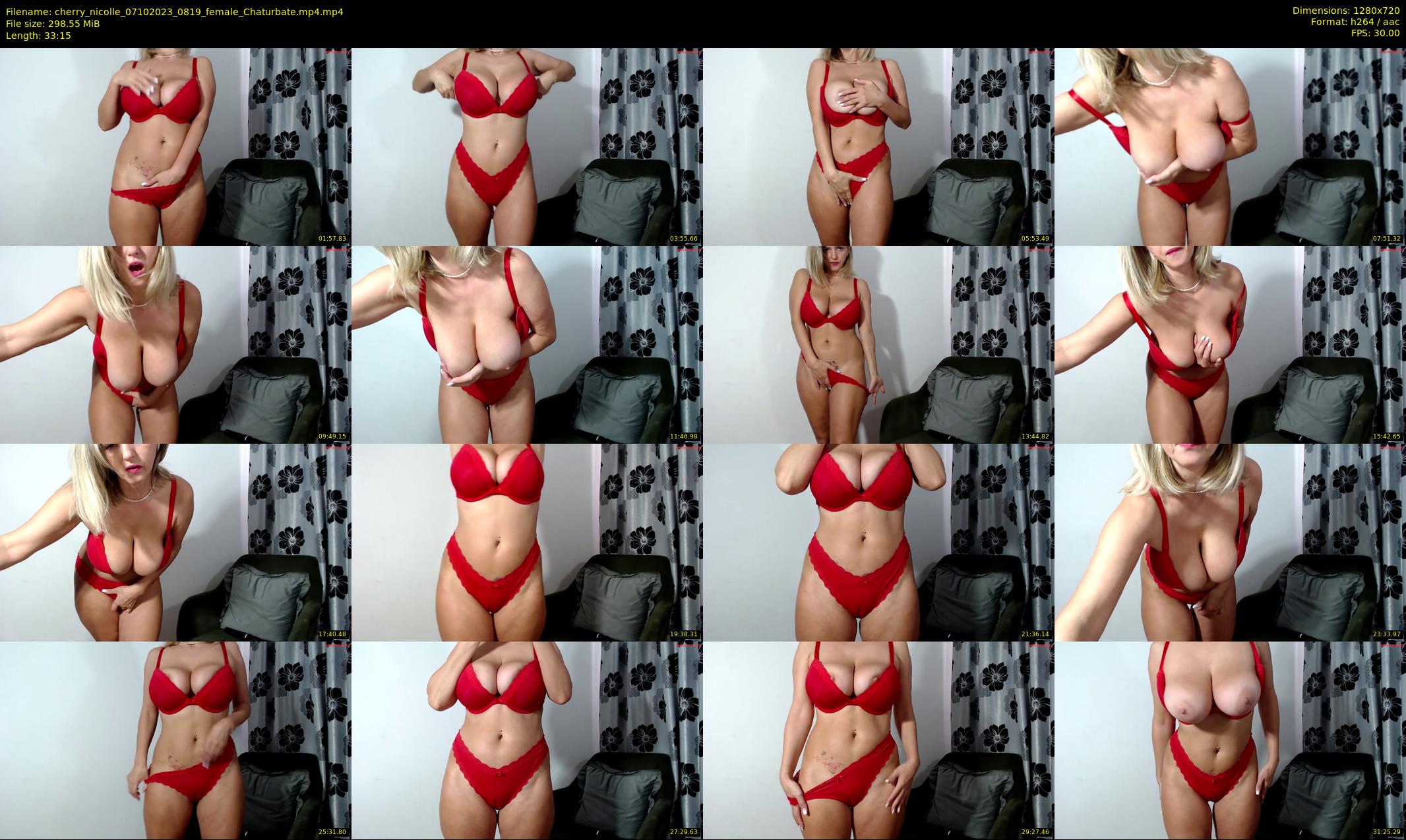 cherry_nicolle — 34 minute Chaturbate female cam show recording, 720p, Oct 7, 2023