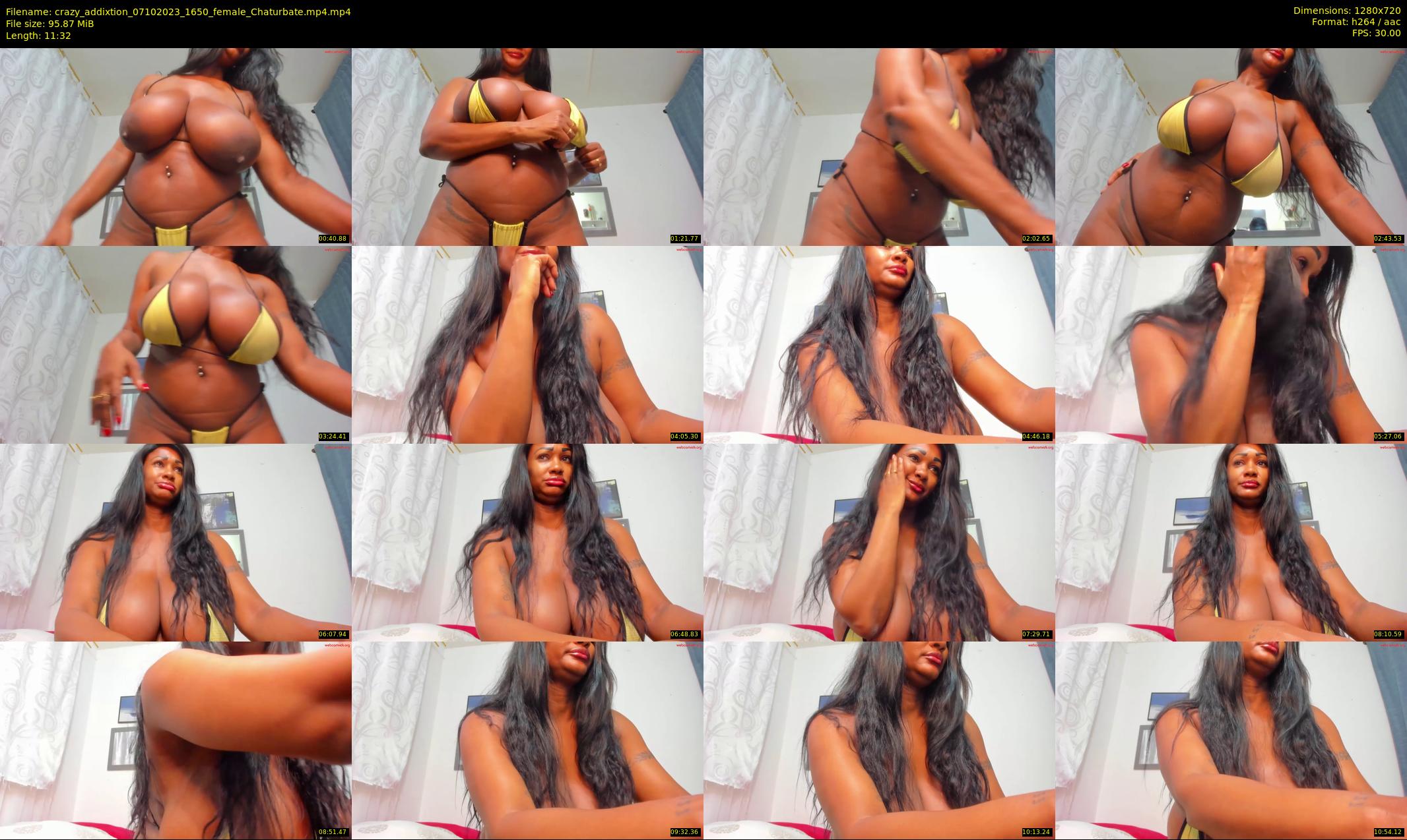 crazy_addixtion — 12 minute Chaturbate female cam show recording, 720p, Oct 7, 2023