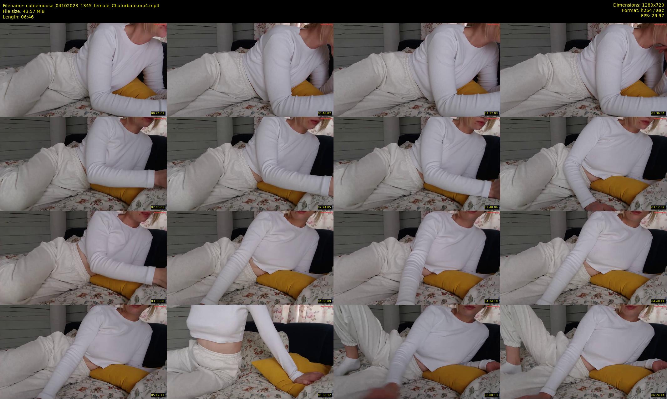 cuteemouse — 7 minute Chaturbate female cam show recording, 720p, Oct 4, 2023
