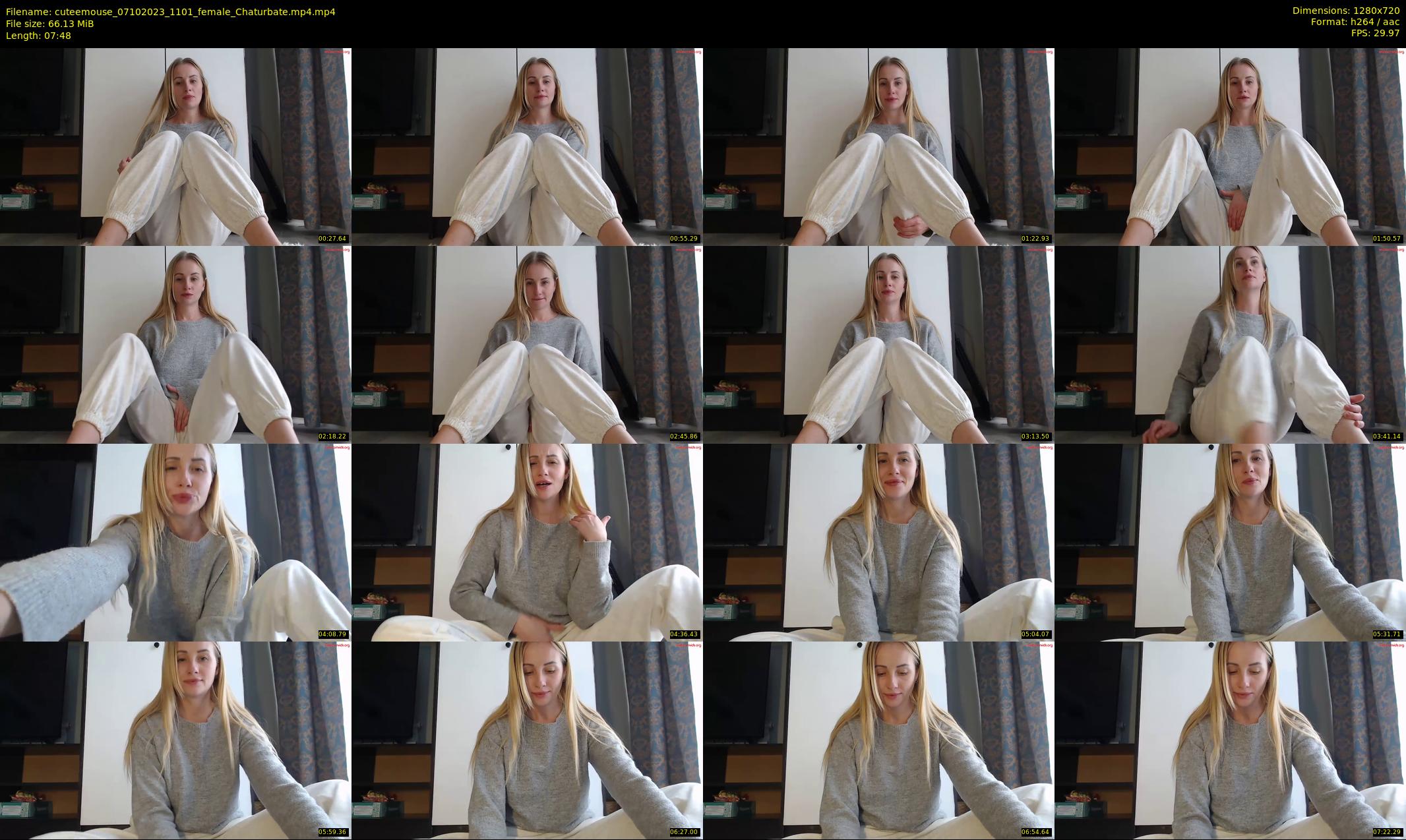 cuteemouse — 8 minute Chaturbate female cam show recording, 720p, Oct 7, 2023