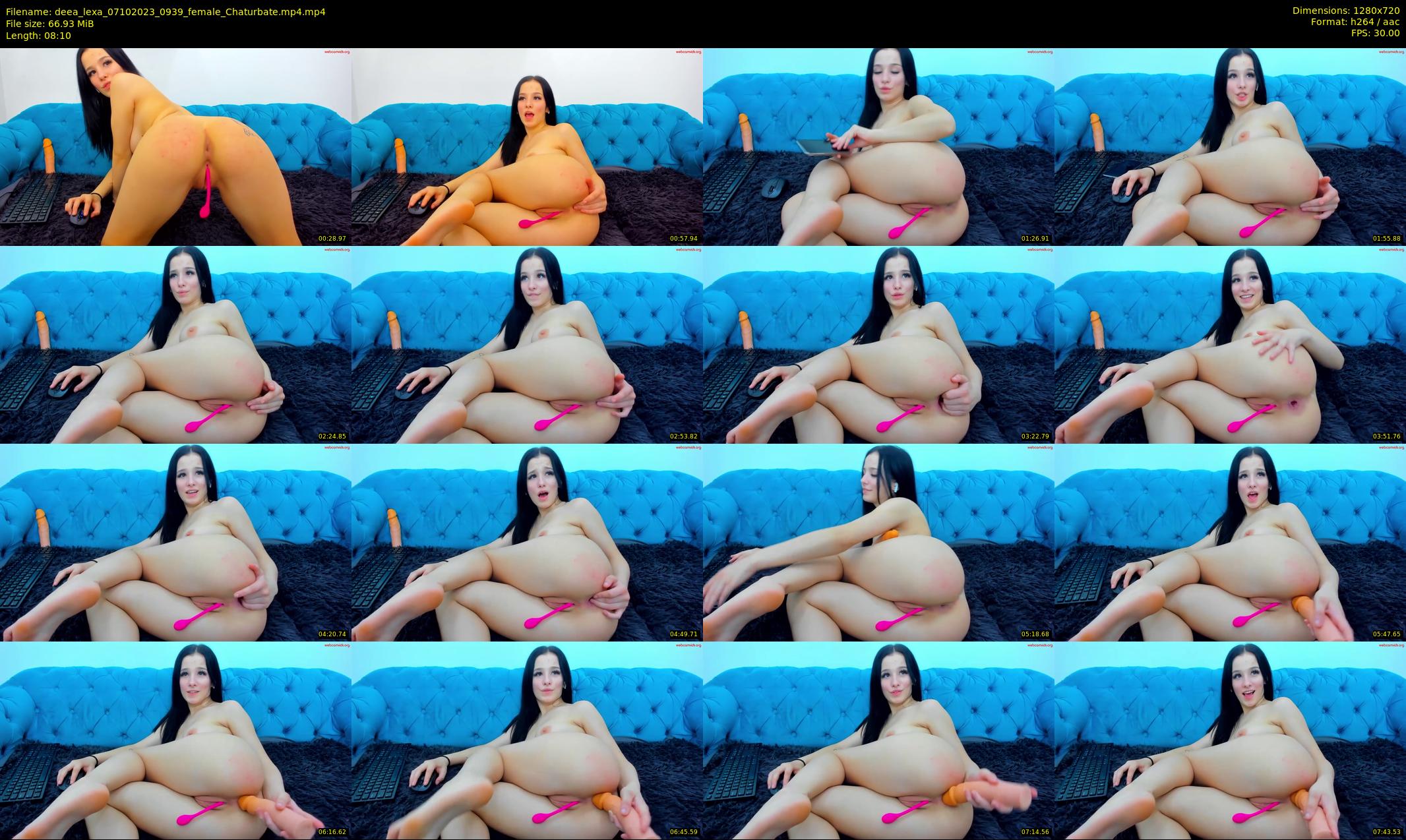 deea_lexa — 9 minute Chaturbate female cam show recording, 720p, Oct 7, 2023