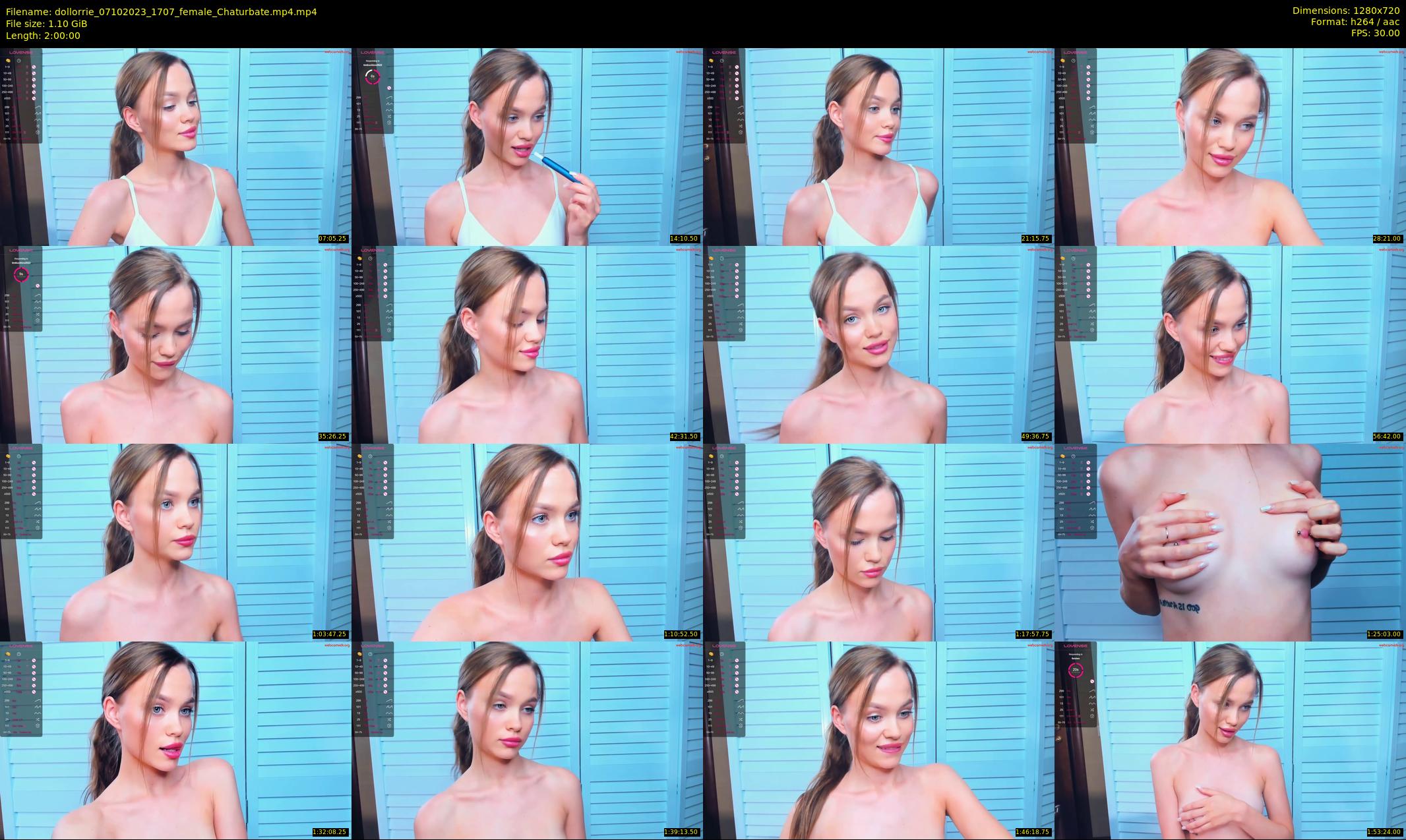 dollorrie — 120 minute Chaturbate couple cam show recording, 720p, Oct 7, 2023