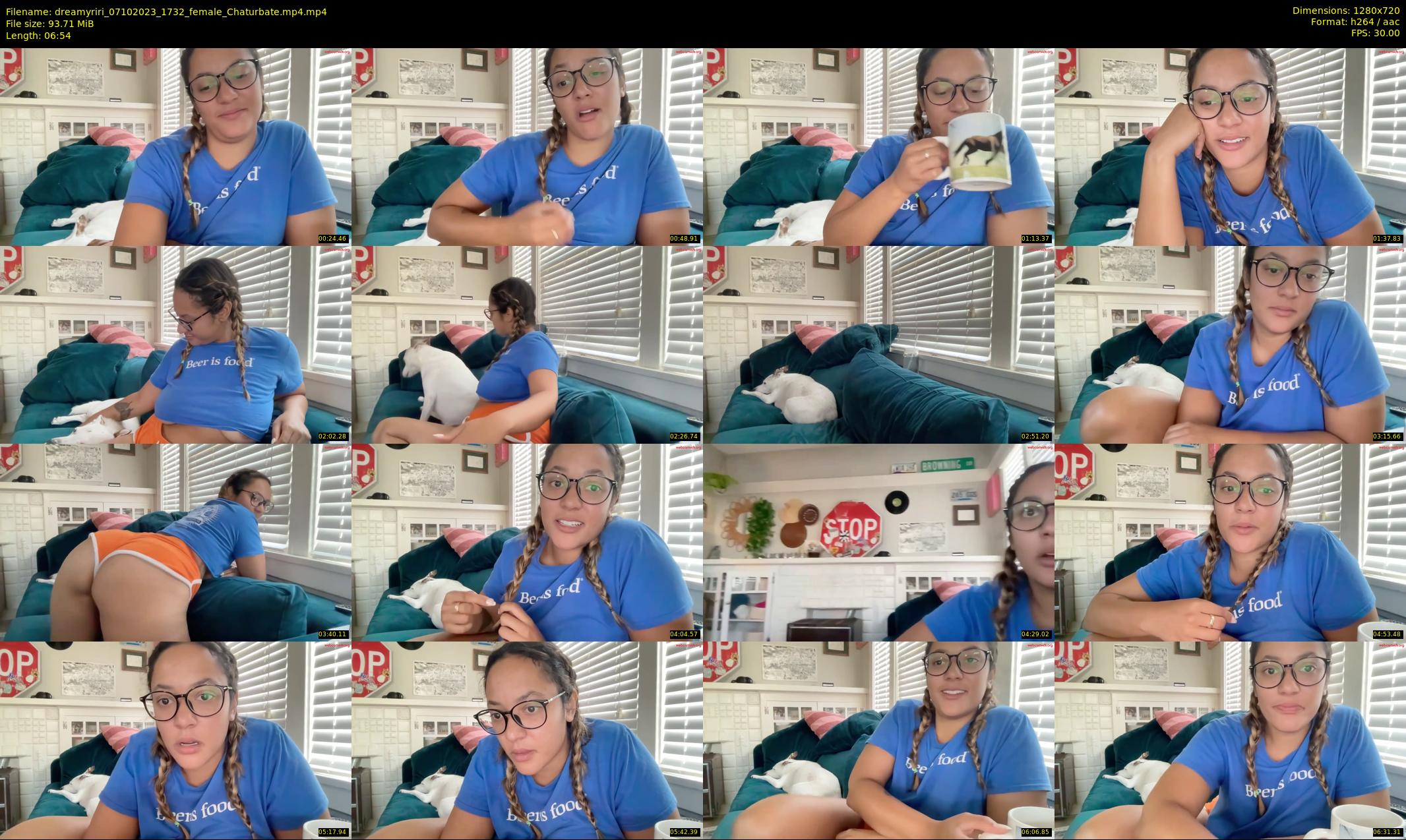 dreamyriri — 7 minute Chaturbate female cam show recording, 720p, Oct 7, 2023