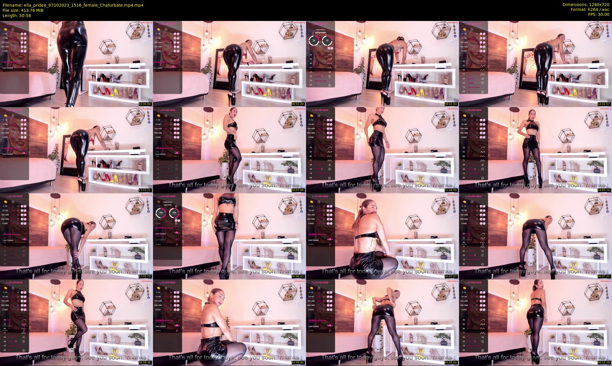 ella_pridee — 51 minute Chaturbate female cam show recording, 720p, Oct 7, 2023