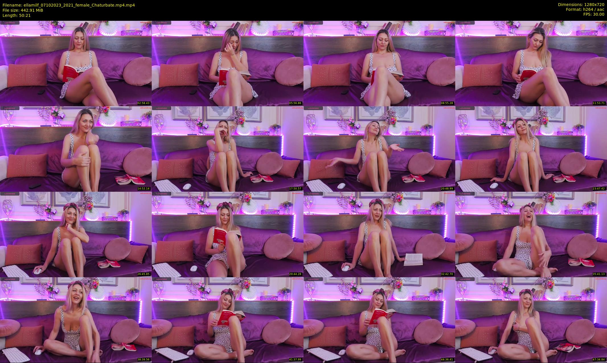 ellamilf — 51 minute Chaturbate female cam show recording, 720p, Oct 7, 2023