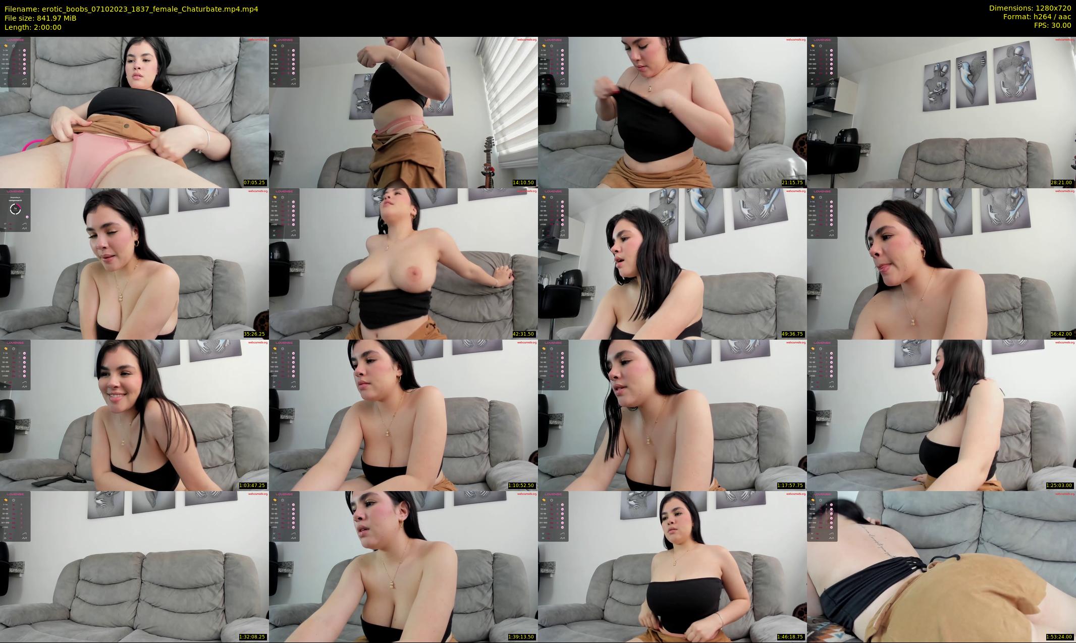 erotic_boobs — 120 minute Chaturbate female cam show recording, 720p, Oct 7, 2023