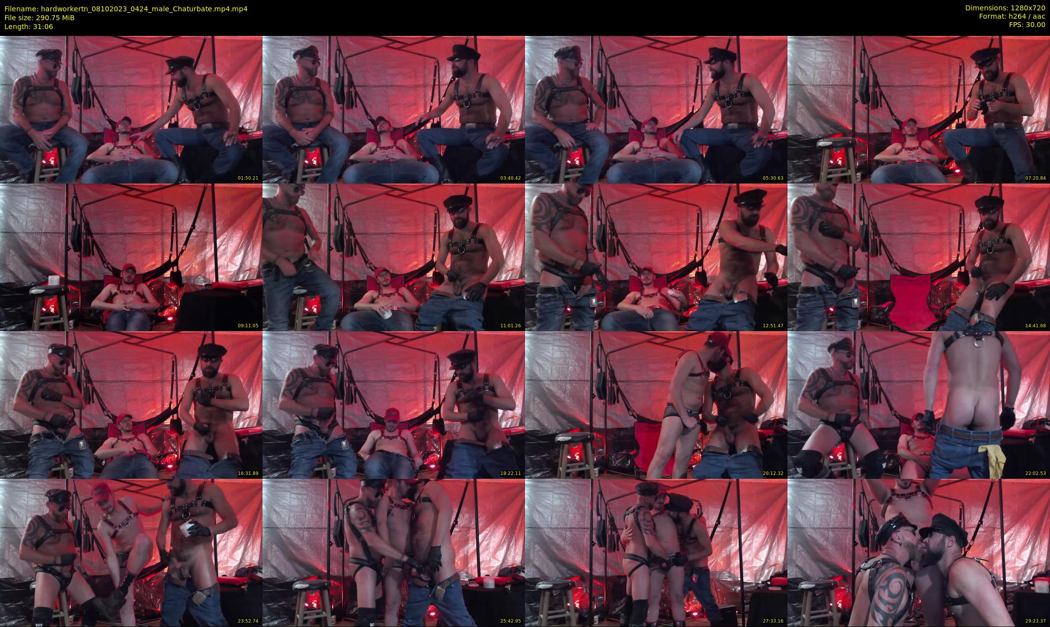 hardworkertn — 32 minute Chaturbate male cam show recording, 720p, Oct 8, 2023