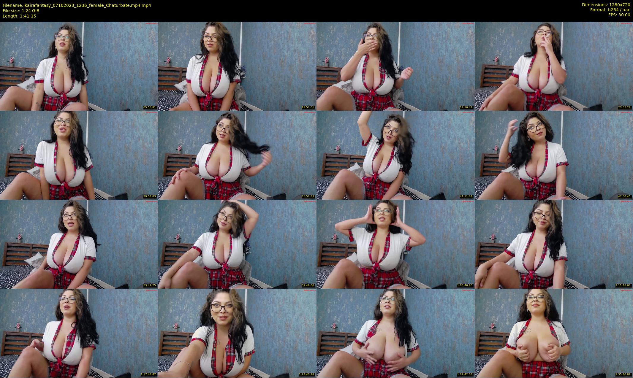 kairafantasy — 102 minute Chaturbate female cam show recording, 720p, Oct 7, 2023