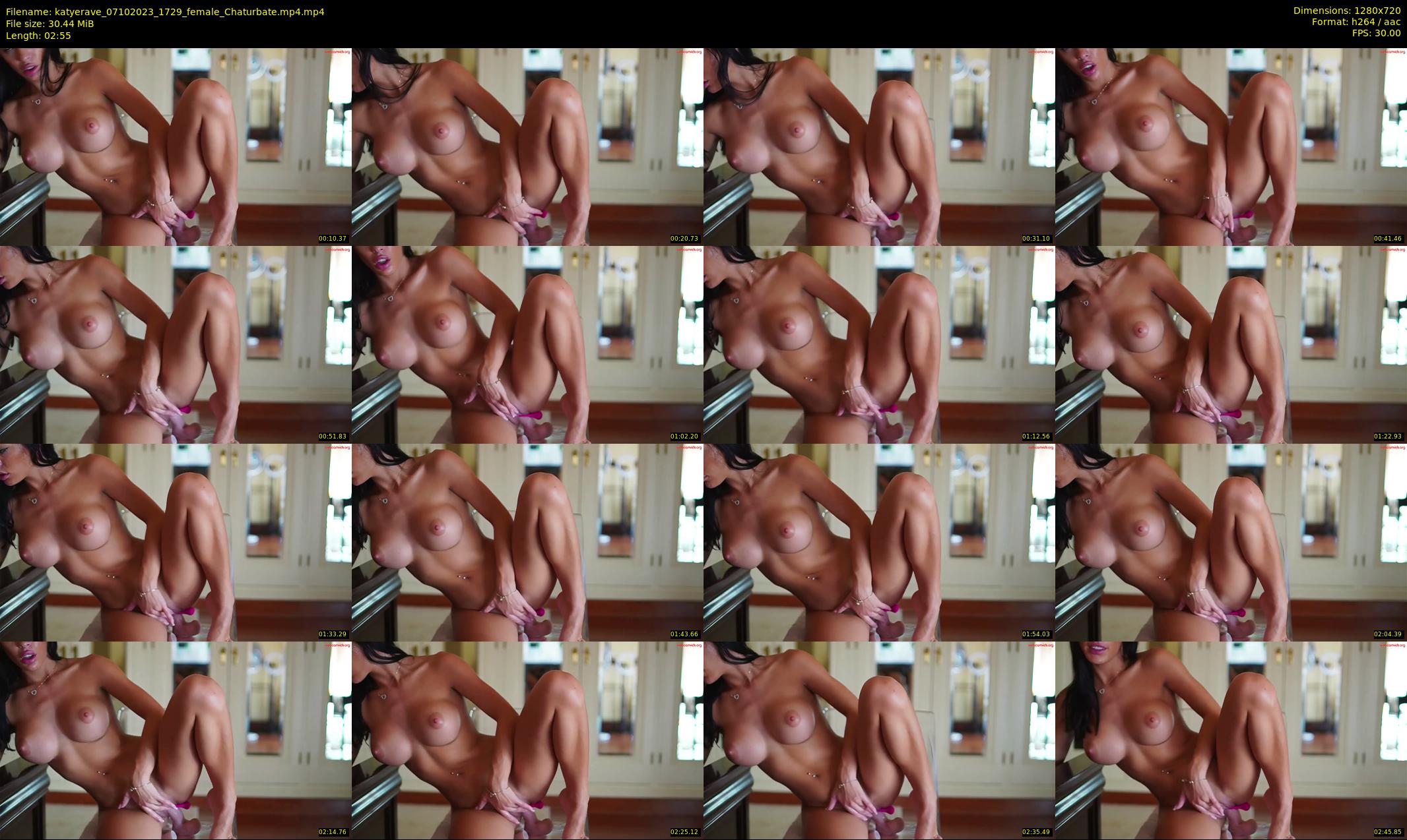 katyerave — 3 minute Chaturbate female cam show recording, 720p, Oct 7, 2023