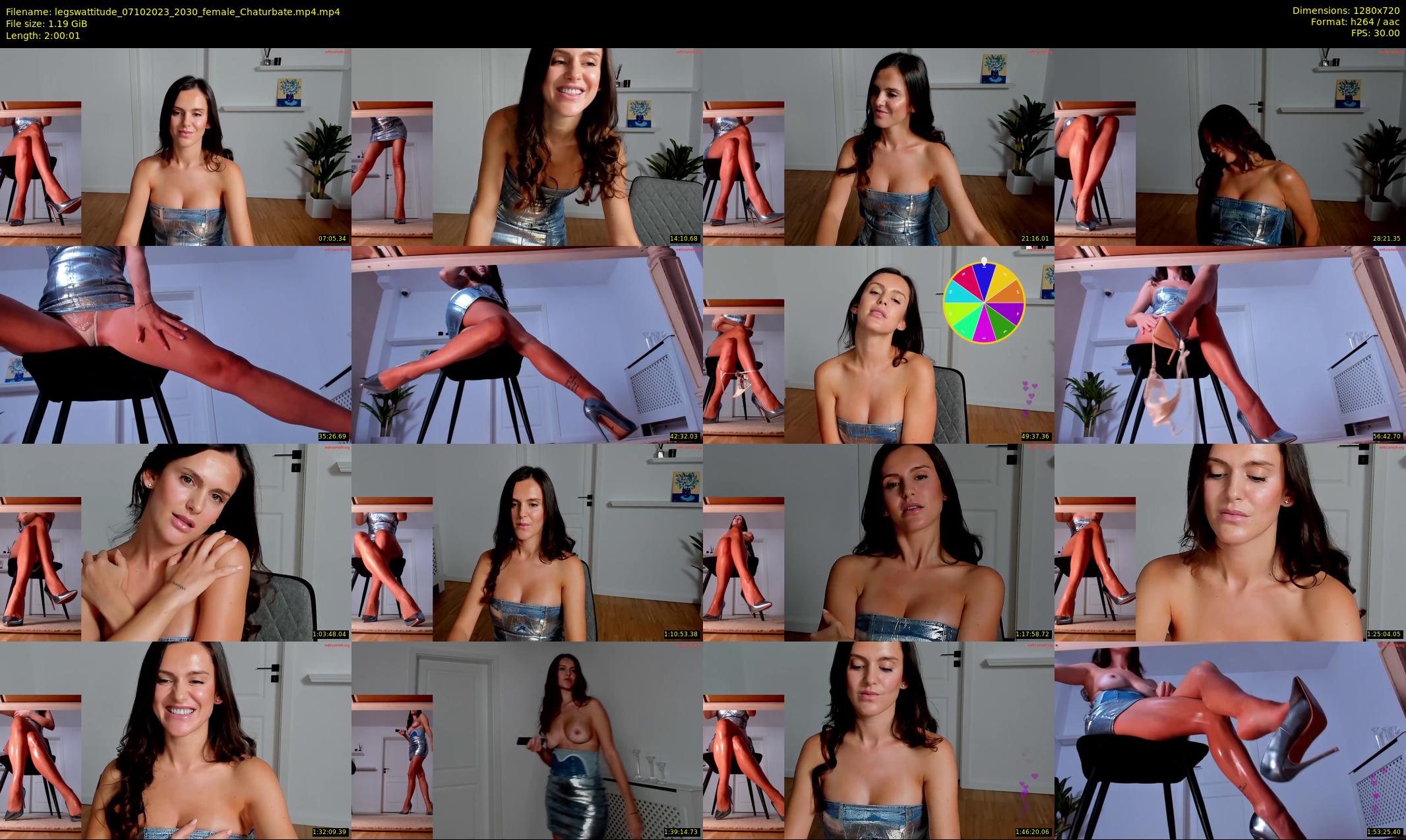 legswattitude — 121 minute Chaturbate female cam show recording, 720p, Oct 7, 2023