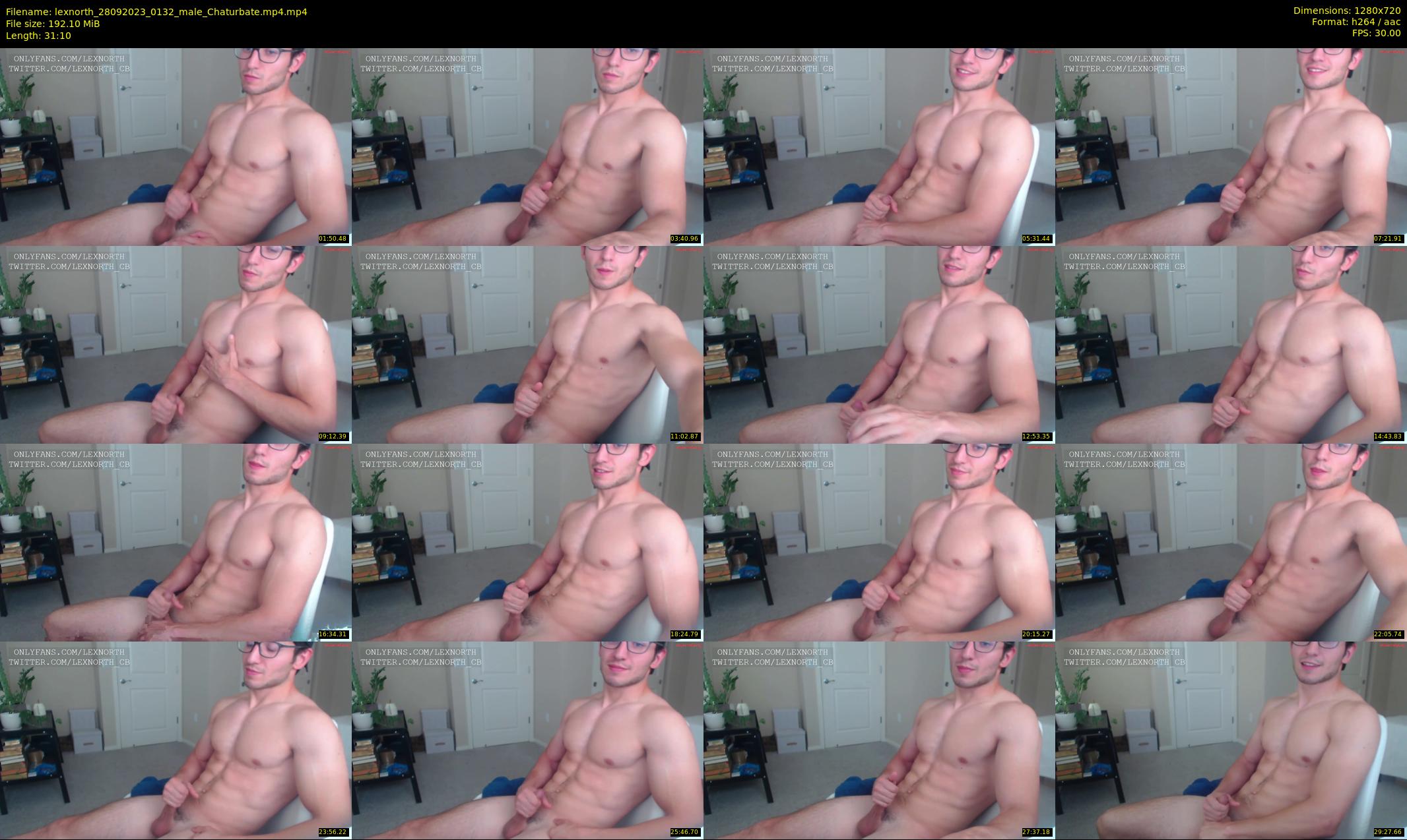 lexnorth — 32 minute Chaturbate male cam show recording, 720p, Sep 28, 2023