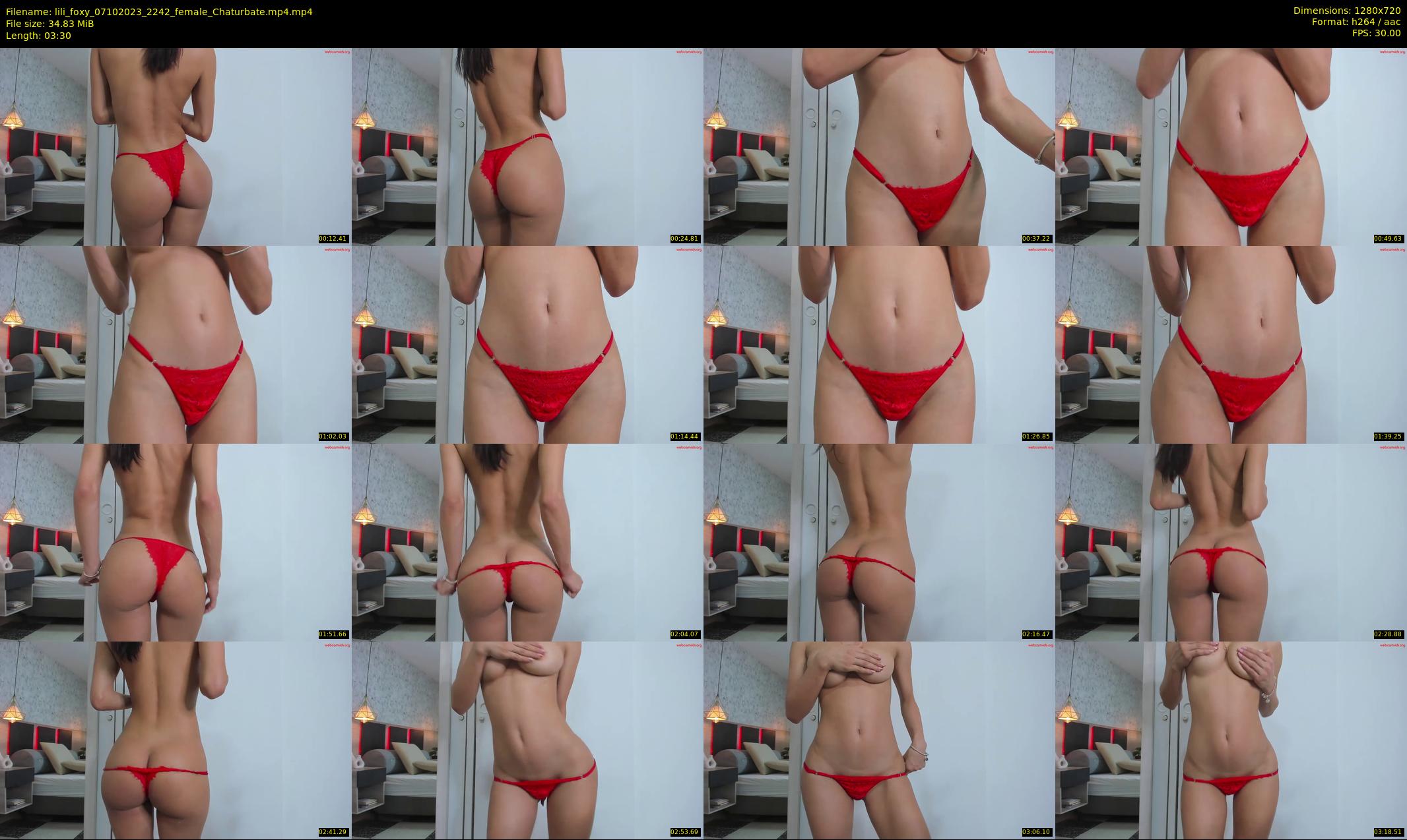 lili_foxy — 4 minute Chaturbate female cam show recording, 720p, Oct 7, 2023