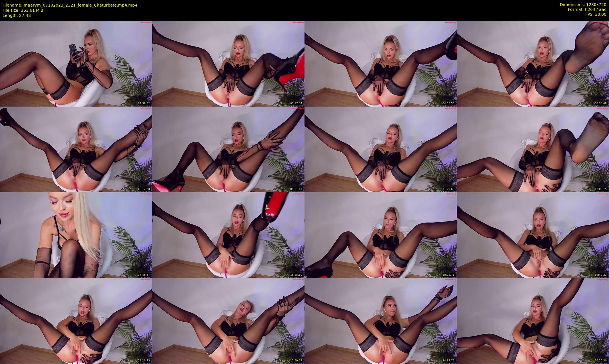 maarym — 28 minute Chaturbate couple cam show recording, 720p, Oct 7, 2023