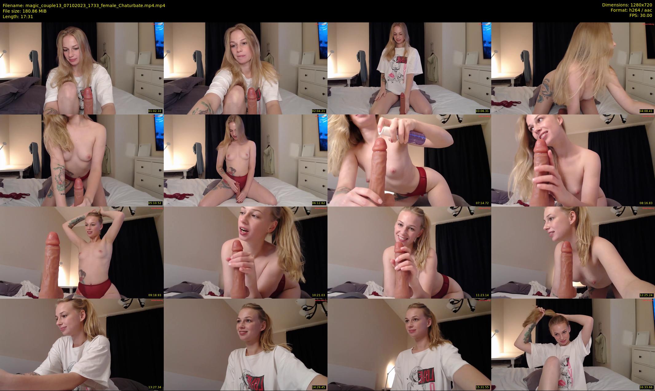 magic_couple13 — 18 minute Chaturbate couple cam show recording, 720p, Oct 7, 2023