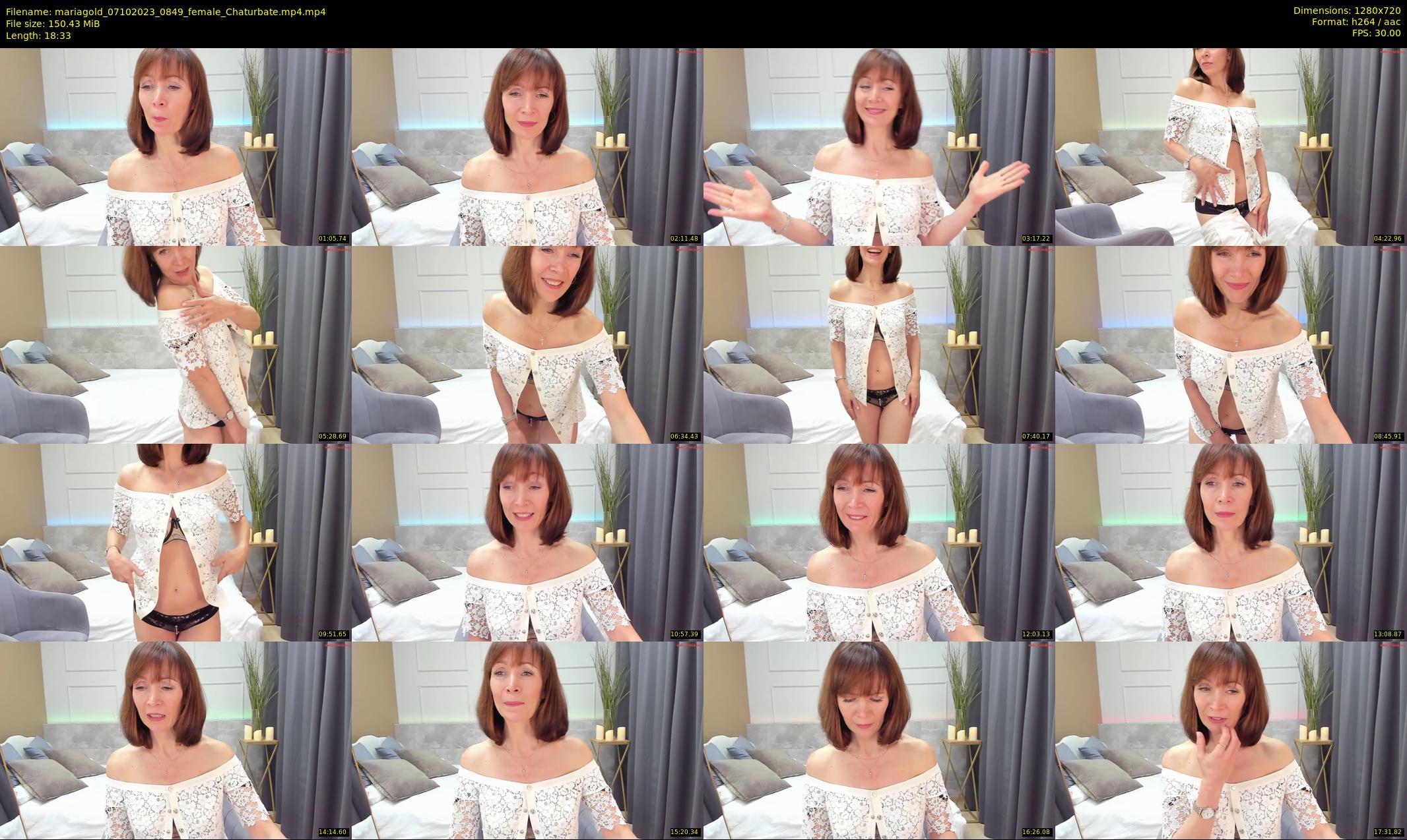 mariagold — 19 minute Chaturbate female cam show recording, 720p, Oct 7, 2023