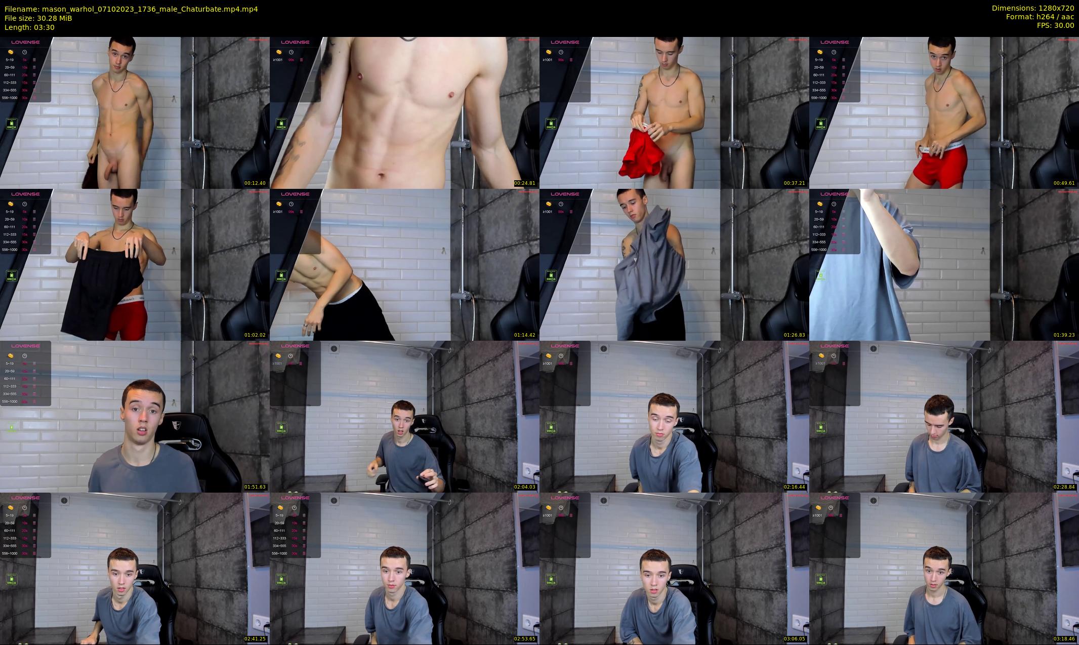 mason_warhol — 4 minute Chaturbate male cam show recording, 720p, Oct 7, 2023