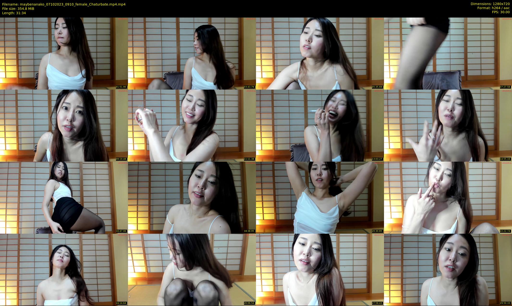 maybenanako — 32 minute Chaturbate female cam show recording, 720p, Oct 7, 2023