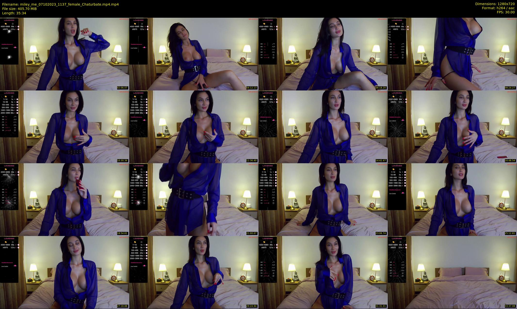 miley_me — 36 minute Chaturbate female cam show recording, 720p, Oct 7, 2023