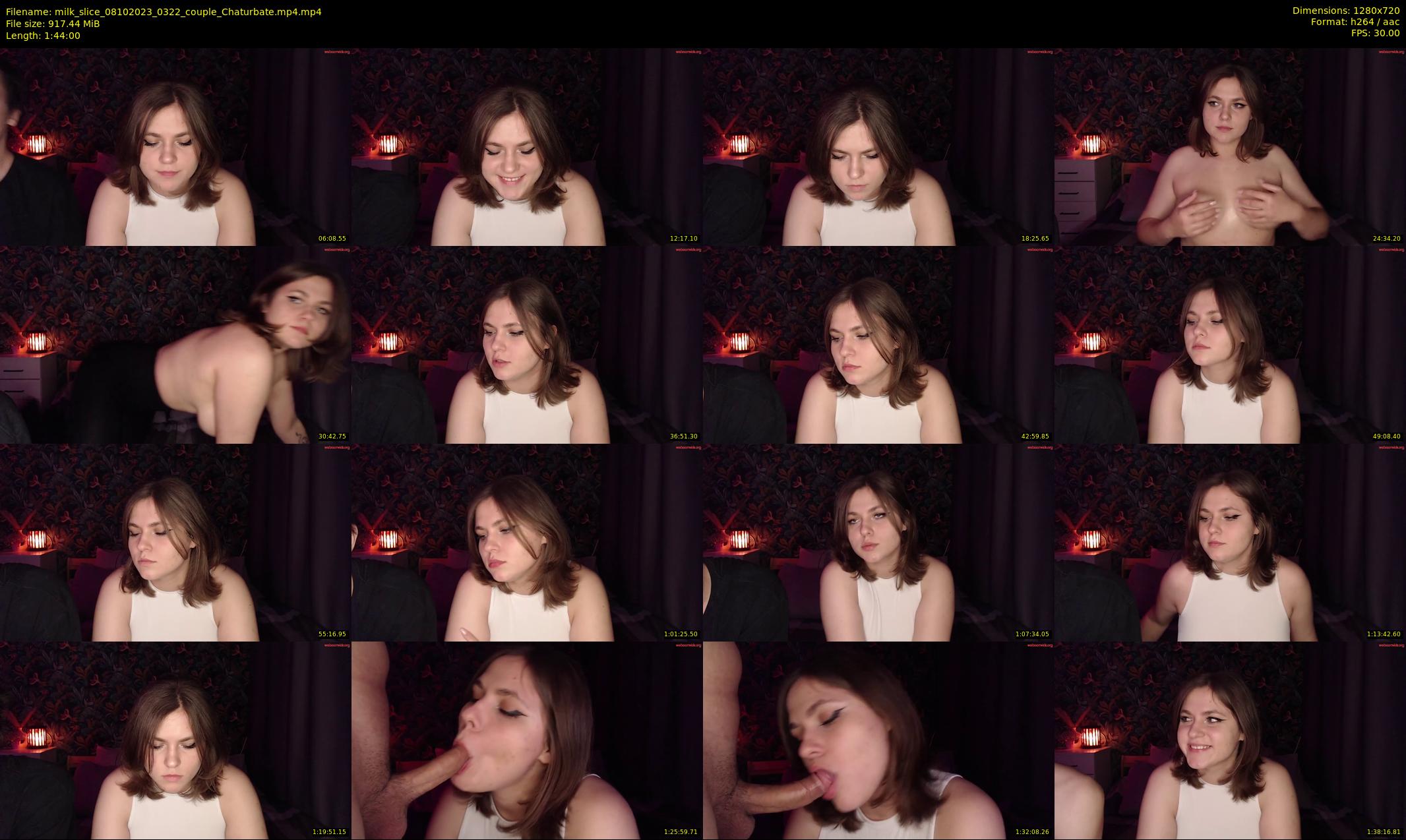 milk_slice — 104 minute Chaturbate couple cam show recording, 720p, Oct 8, 2023