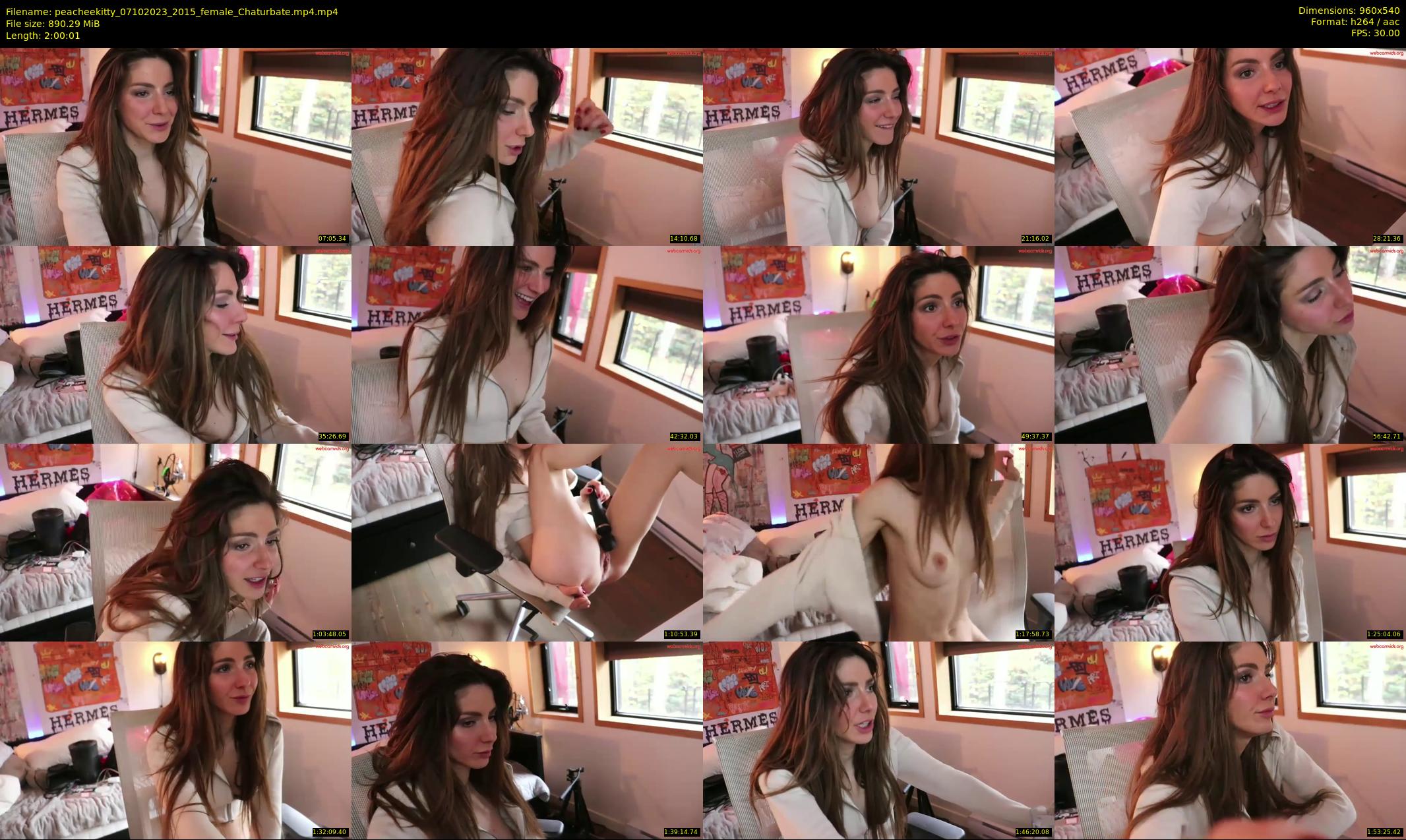 peacheekitty — 121 minute Chaturbate female cam show recording, 480p, Oct 7, 2023