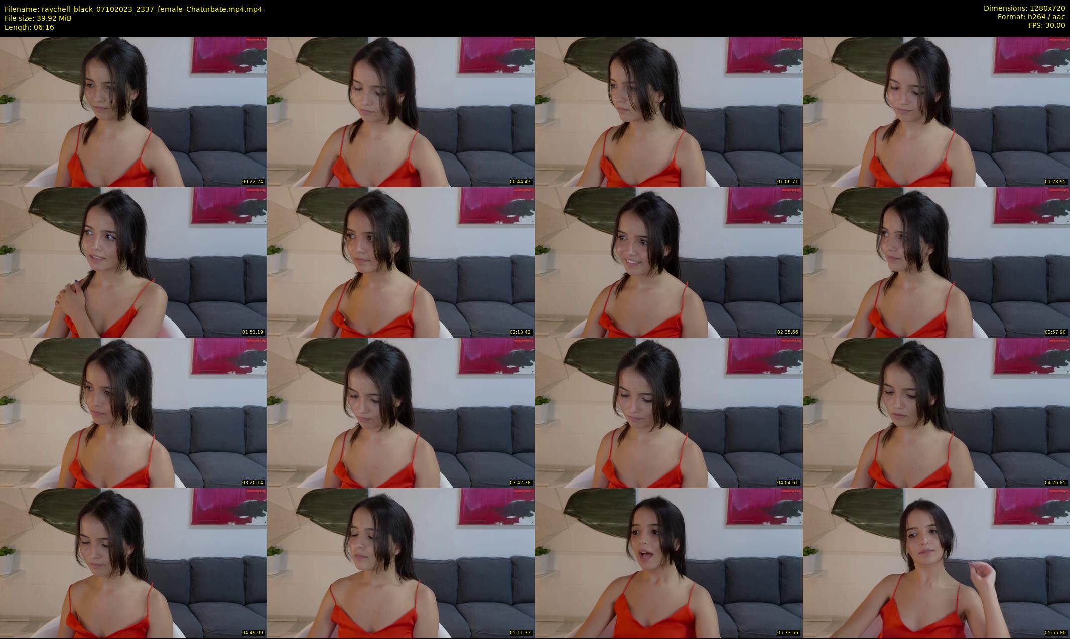 raychell_black — 7 minute Chaturbate female cam show recording, 720p, Oct 7, 2023