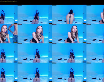 shineblue2728 — 11 minute Chaturbate couple cam show recording, 720p, Oct 7, 2023