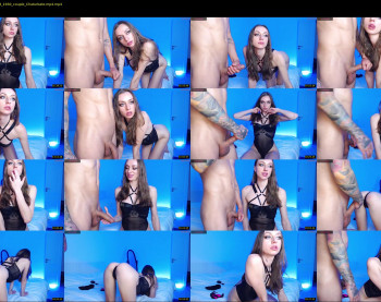 shineblue2728 — 45 minute Chaturbate couple cam show recording, 720p, Oct 7, 2023