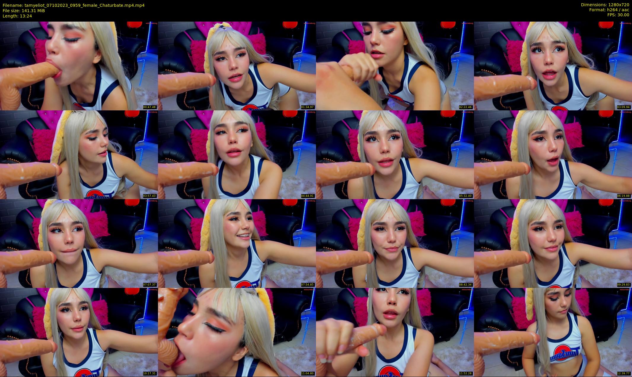 tamyeliot — 14 minute Chaturbate female cam show recording, 720p, Oct 7, 2023