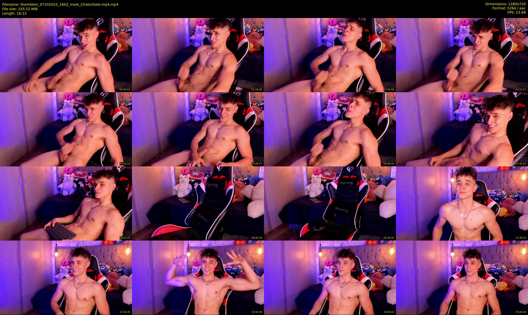 thomklein — 17 minute Chaturbate male cam show recording, 720p, Oct 7, 2023