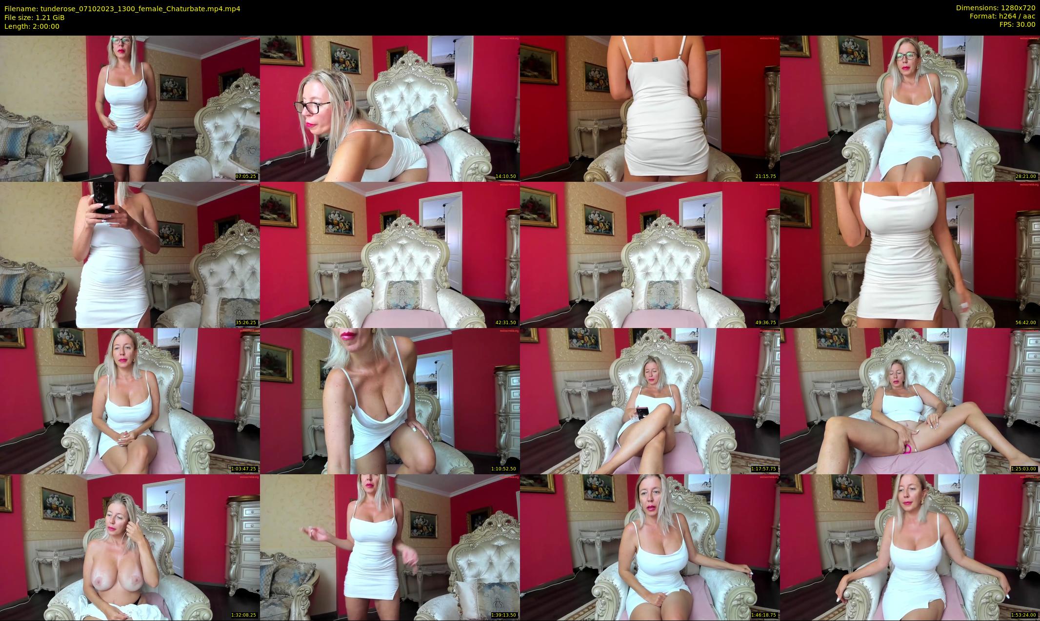 tunderose — 120 minute Chaturbate female cam show recording, 720p, Oct 7, 2023