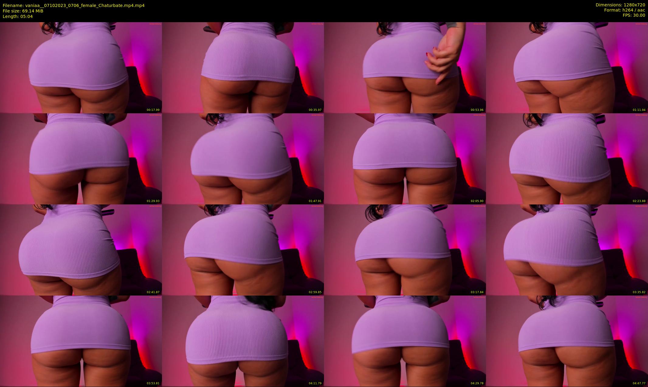 vaniaa_ — 6 minute Chaturbate female cam show recording, 720p, Oct 7, 2023