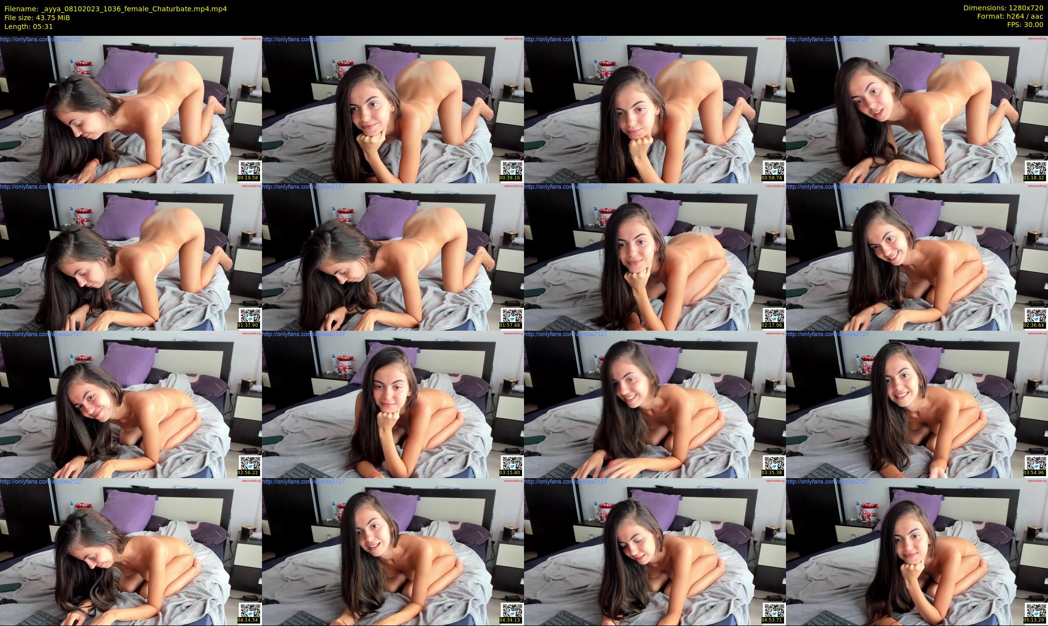 _ayya — 6 minute Chaturbate female cam show recording, 720p, Oct 8, 2023